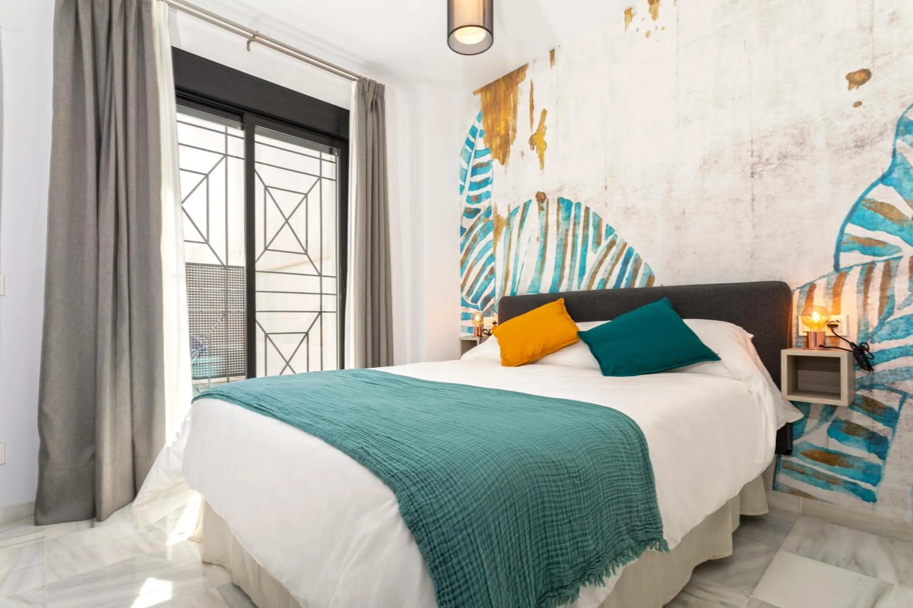 Bedroom, Bed in Málaga Rivas 34 Suites Homes