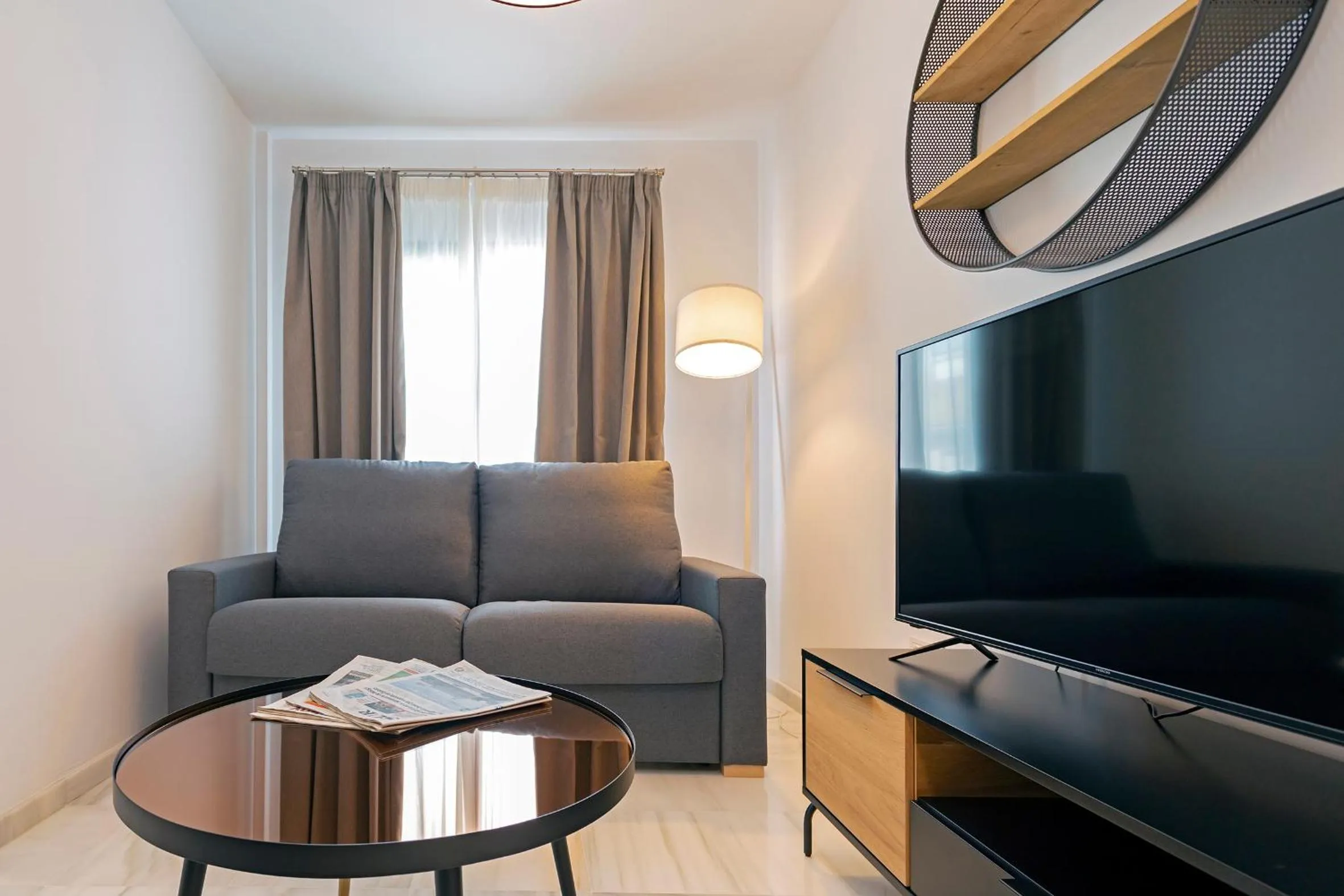 Living room in Málaga Rivas 34 Suites Homes