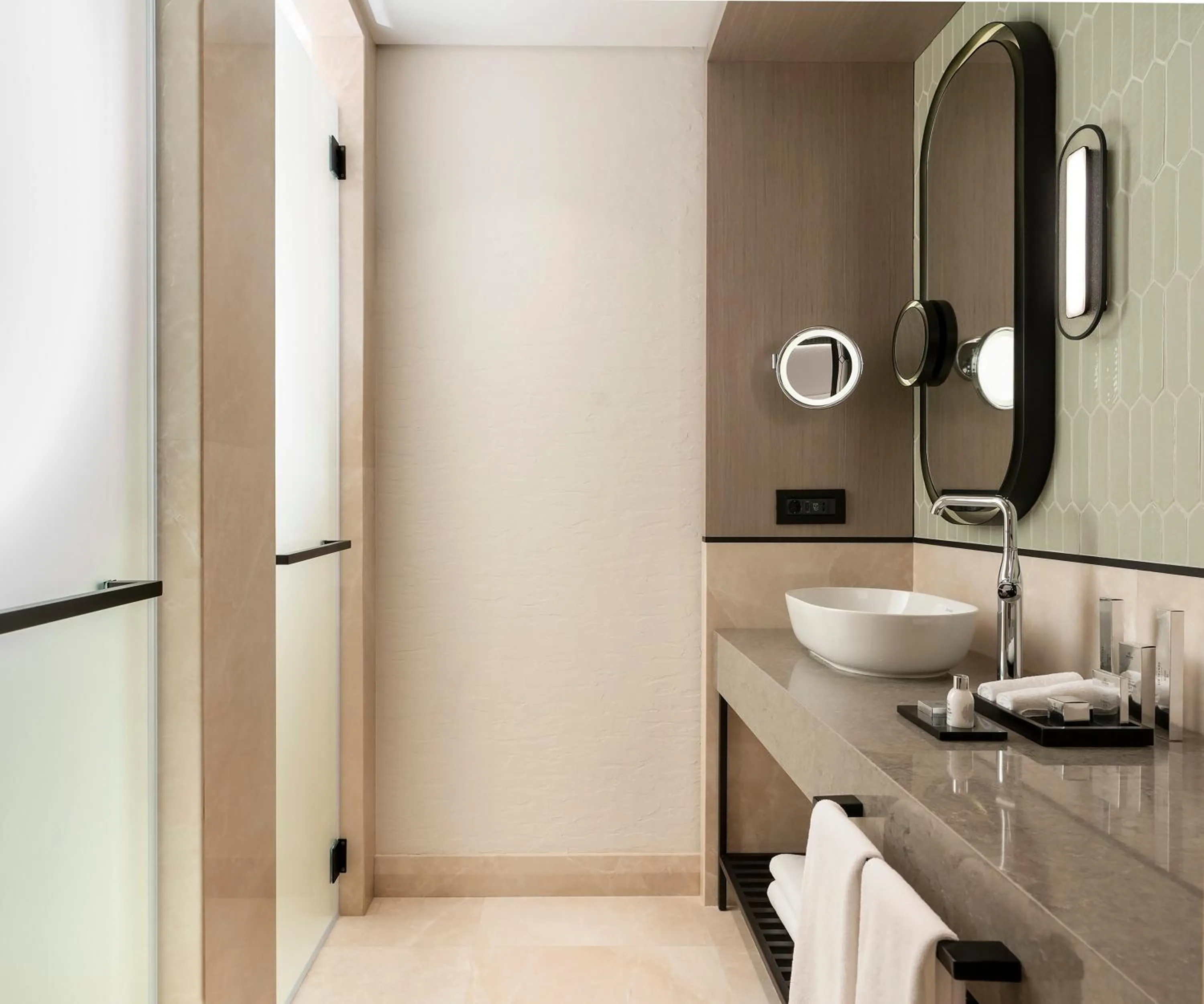 Shower in Radisson Collection Hotel, Bodrum