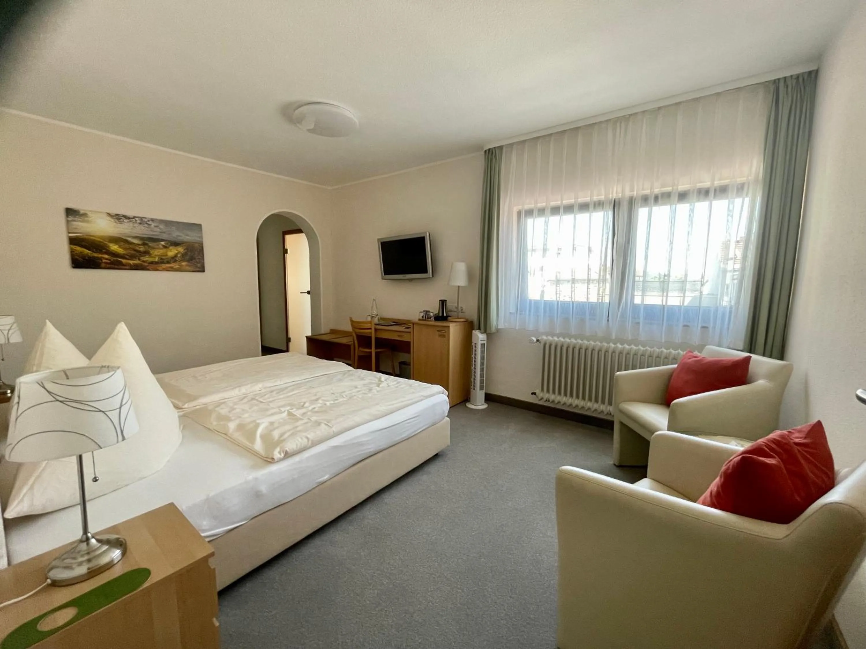 Photo of the whole room, Bed in Der Schützenhof