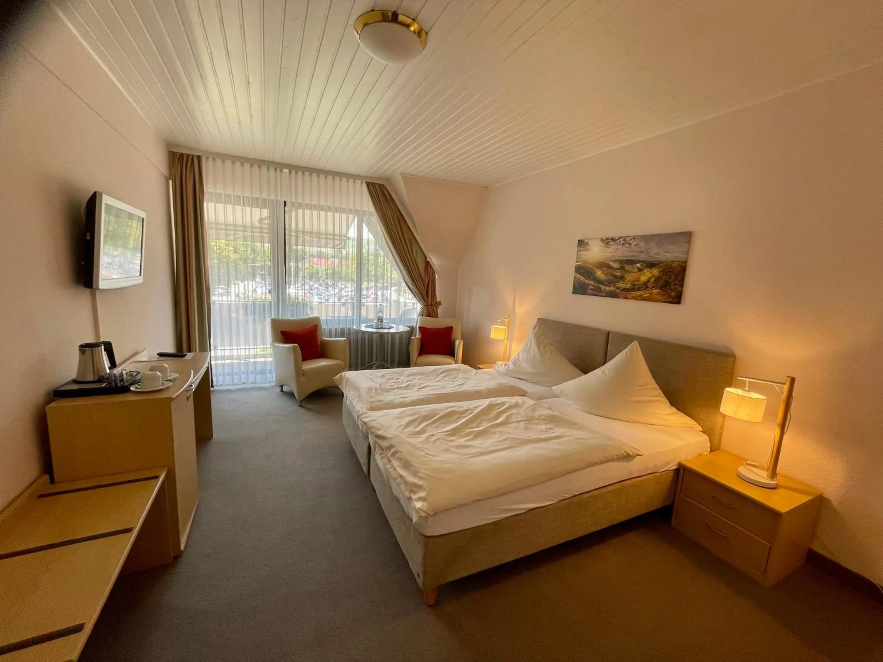 Photo of the whole room, Bed in Der Schützenhof