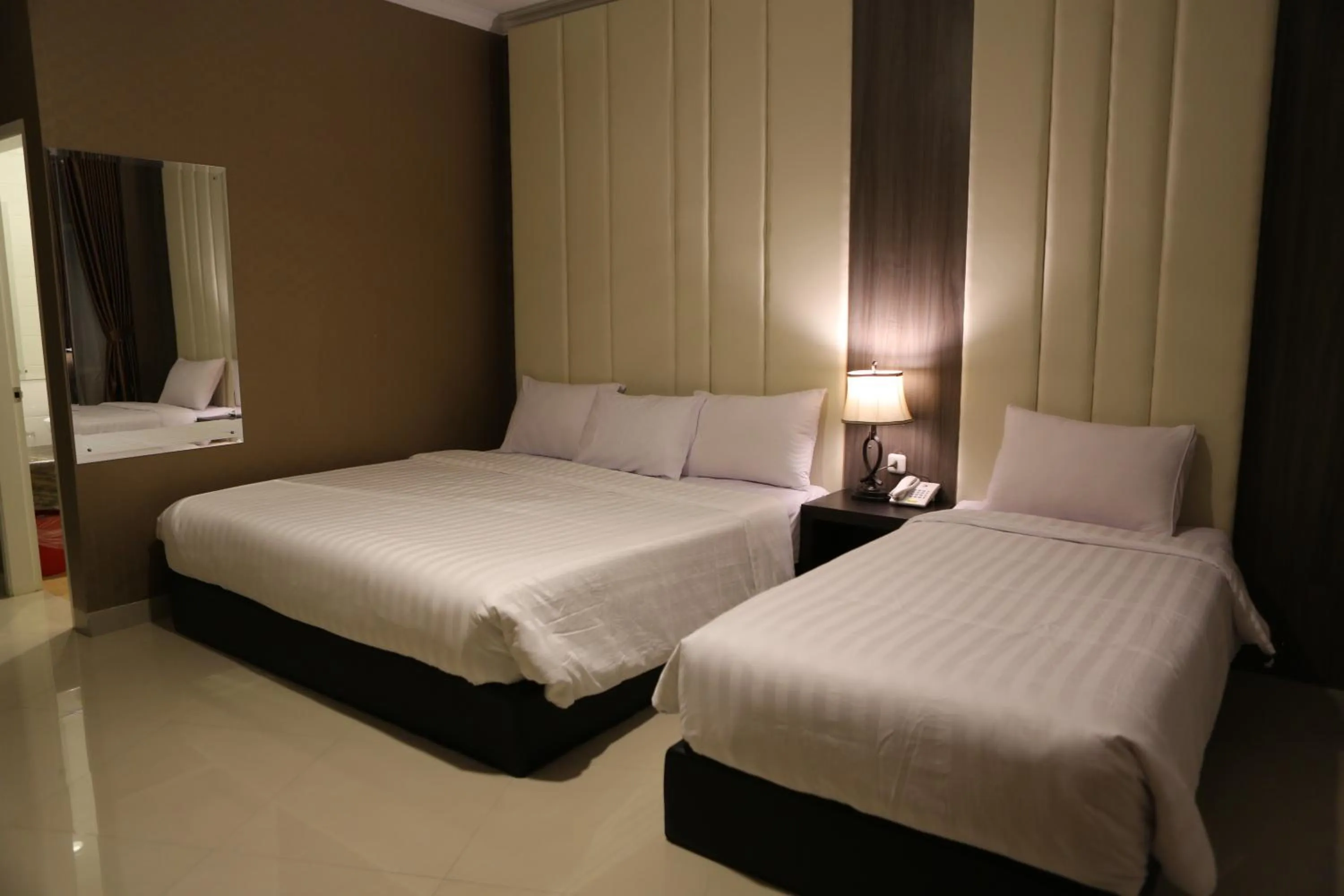 Bed in Hotel 55