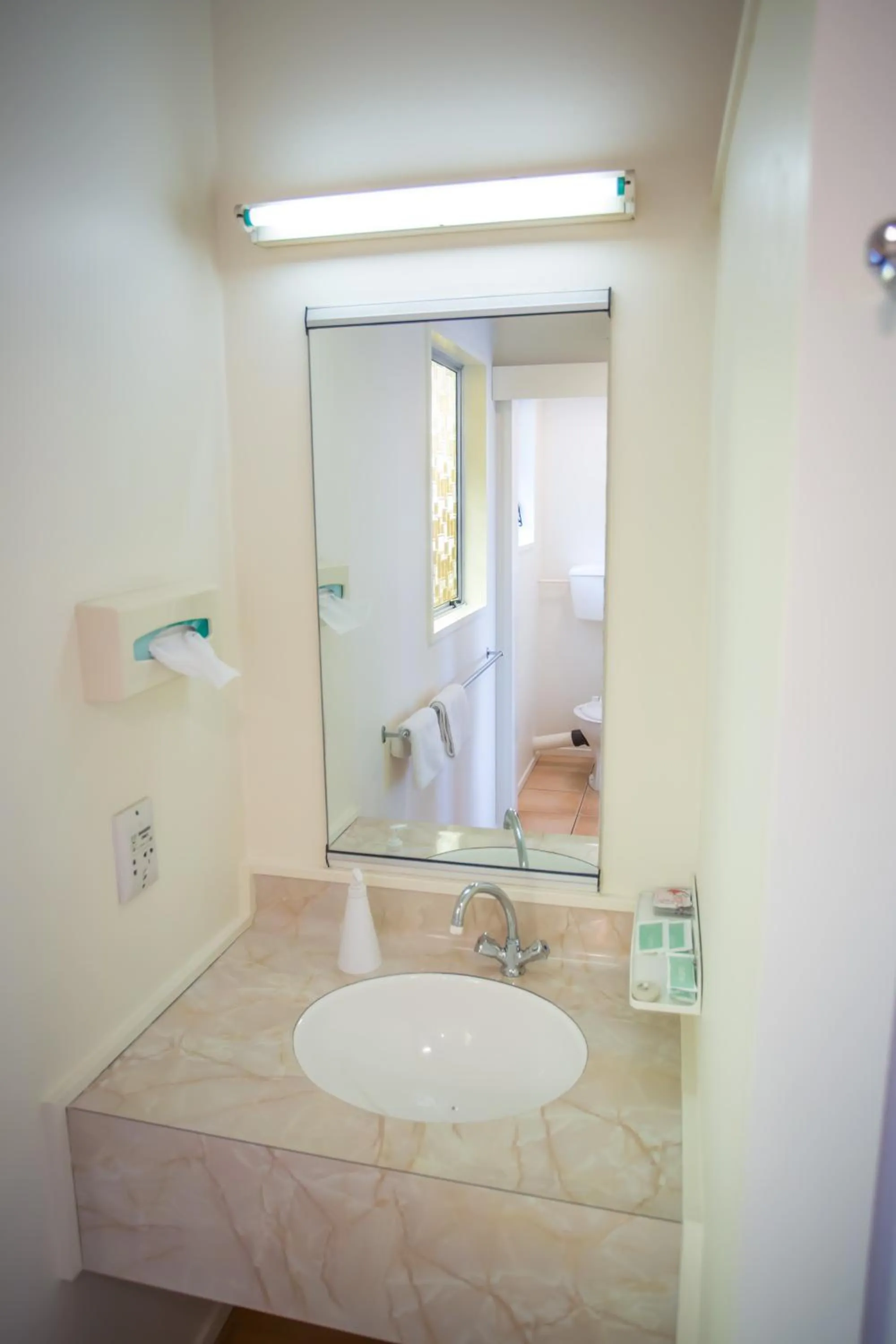 Bathroom in The Coast Motel