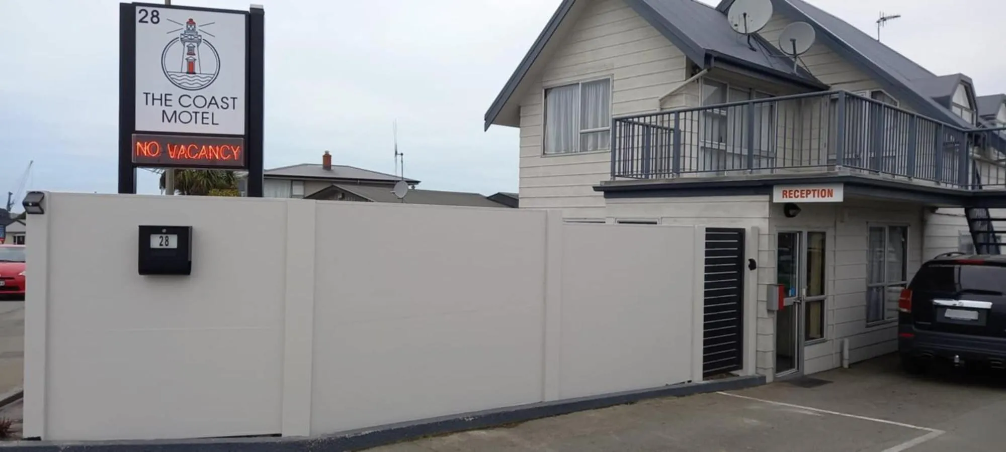 Property building in The Coast Motel