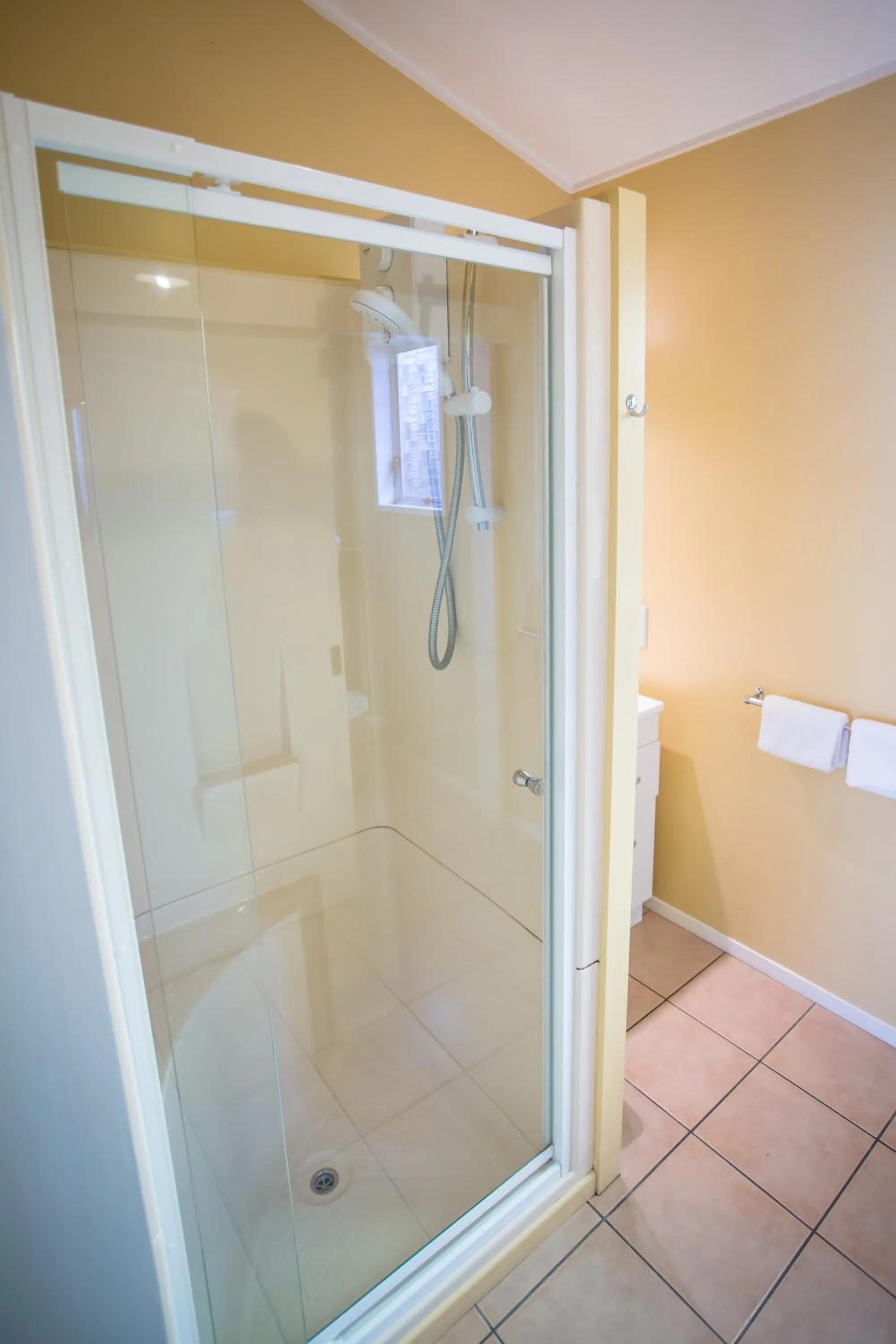 Shower in The Coast Motel