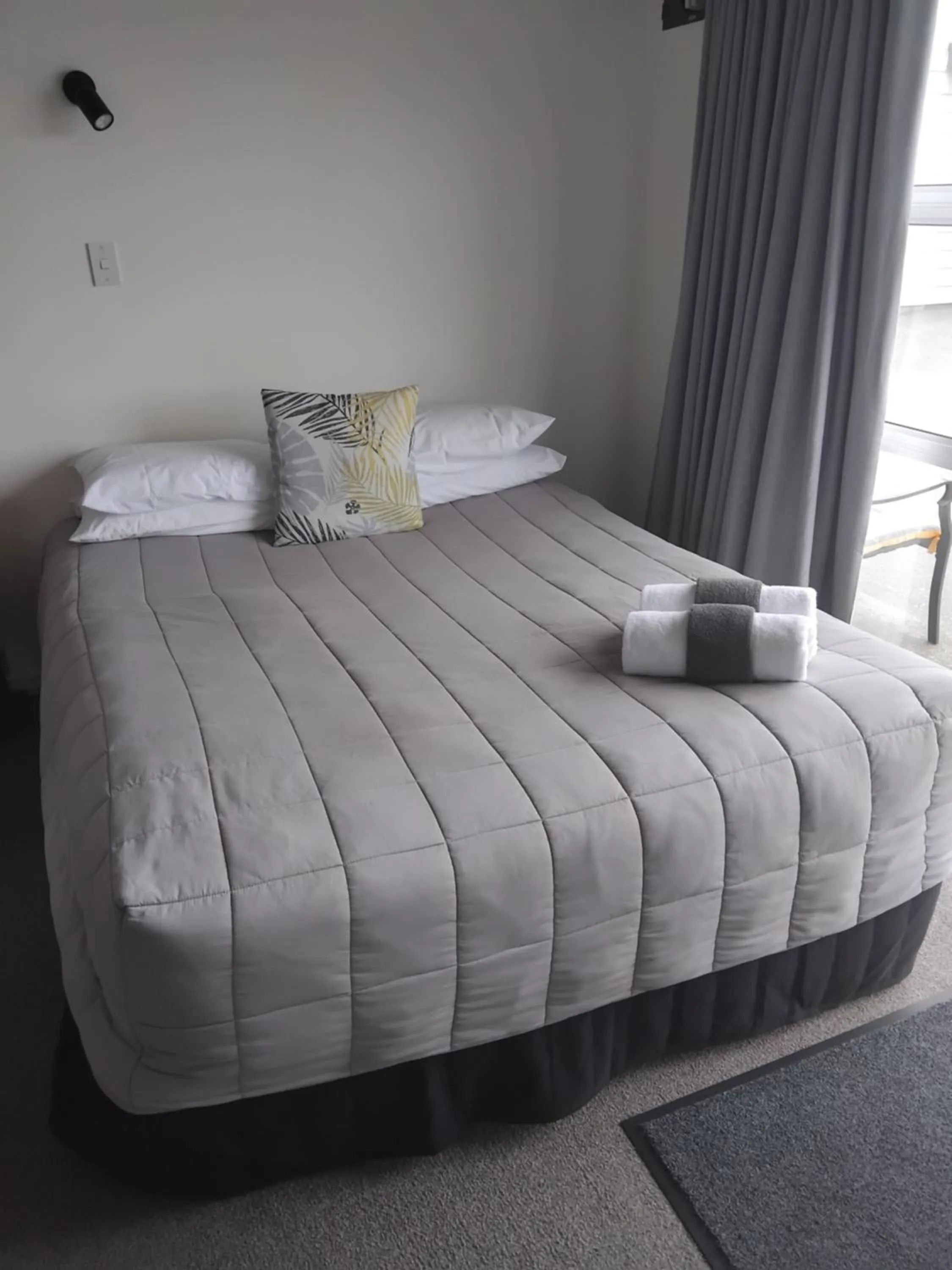 Bed in The Coast Motel