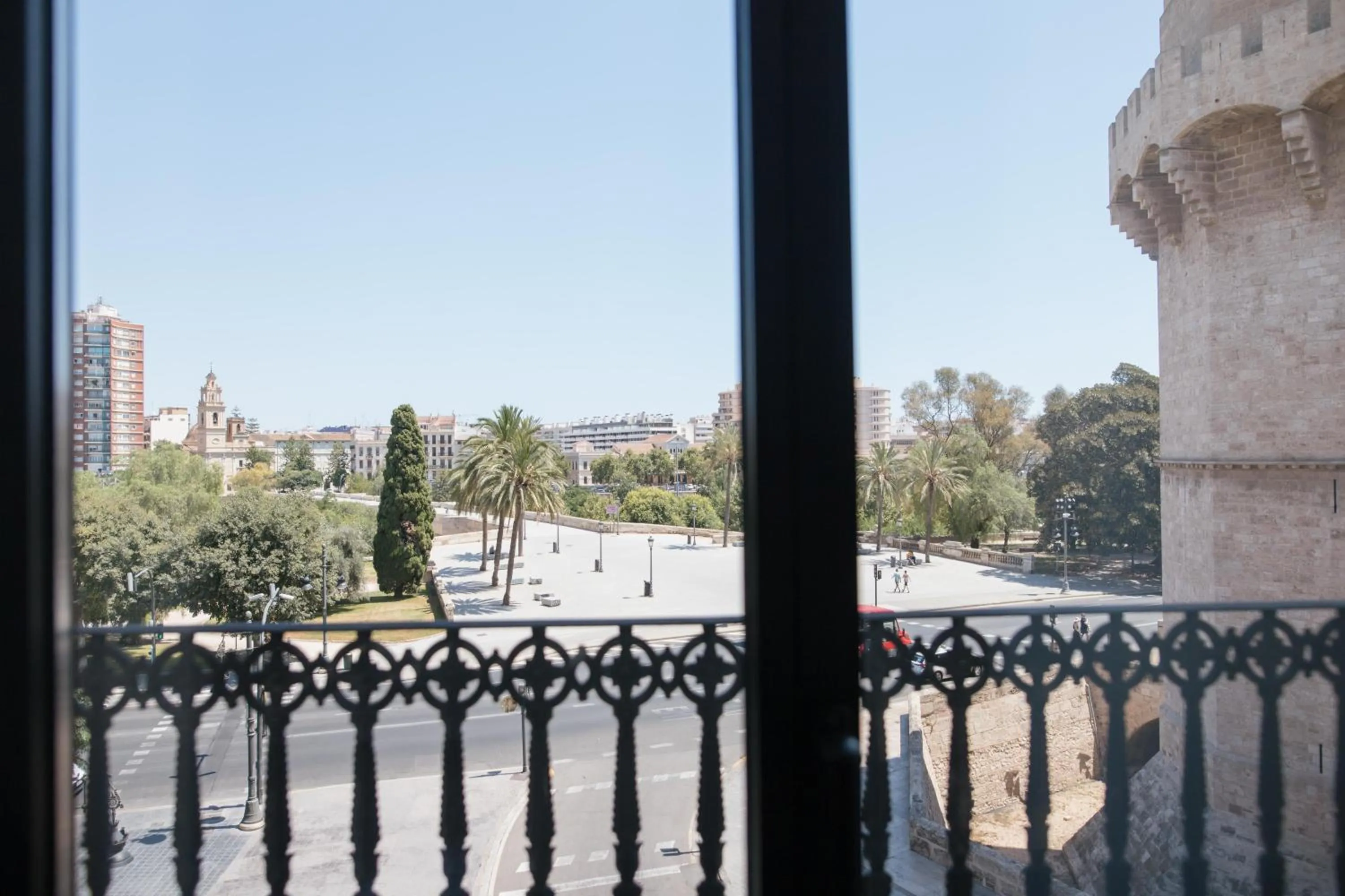 City view in MYR Puerta Serranos