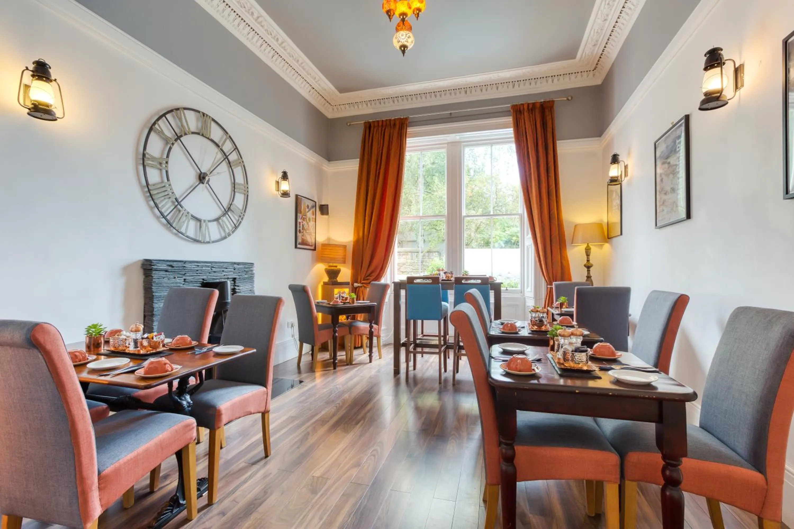 Dining area in No32 Hotel