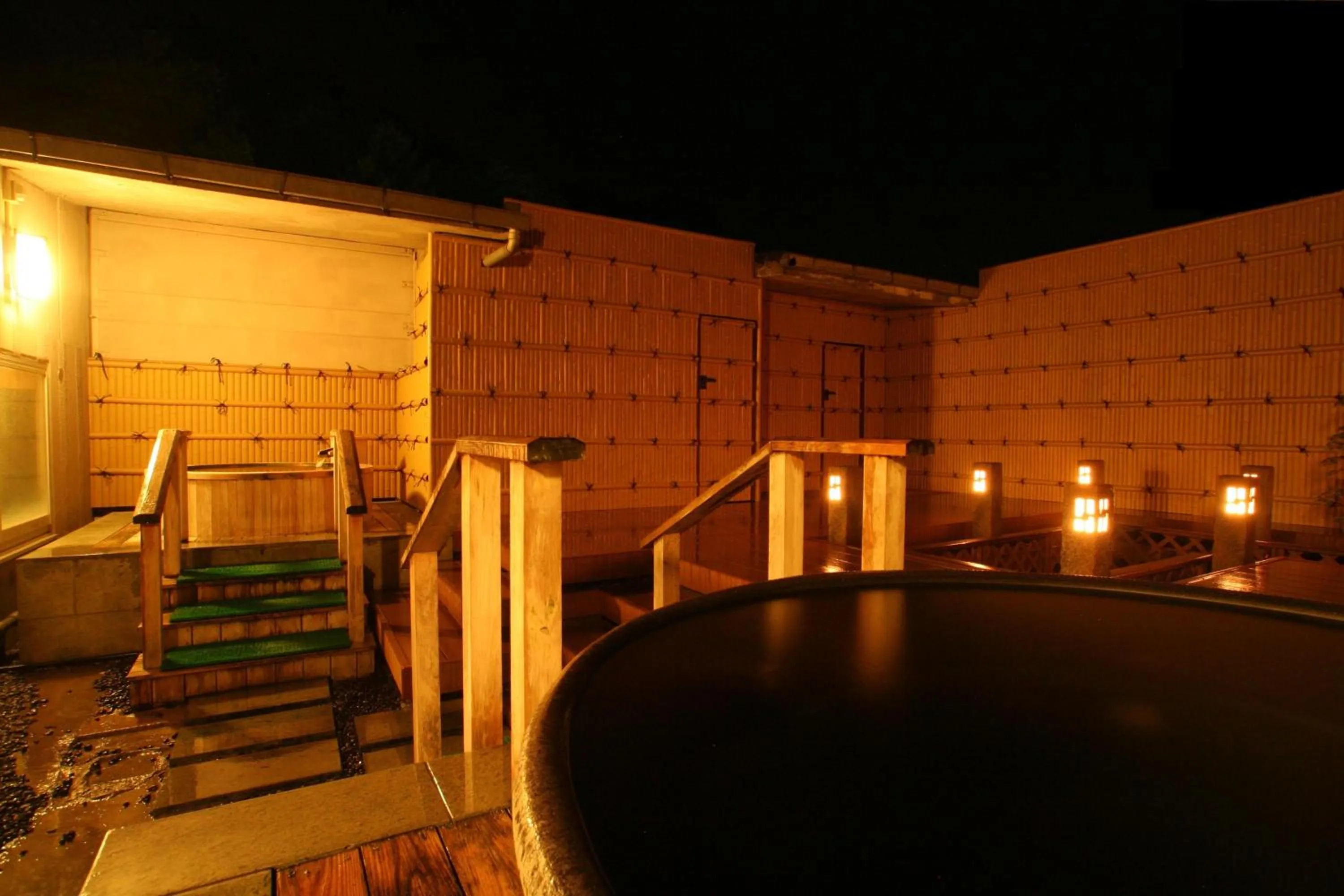 Open Air Bath in Yamagisi Ryokan