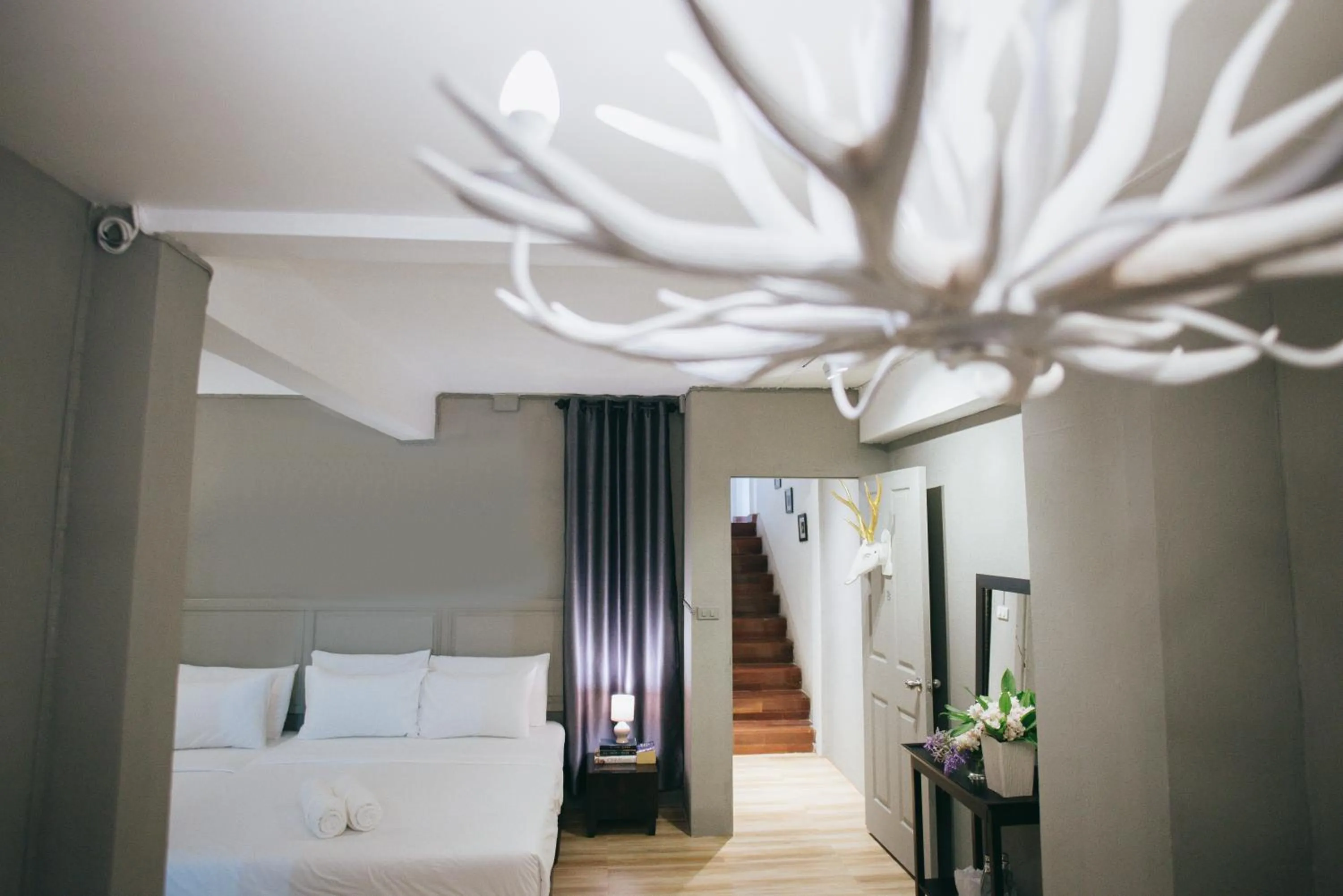 Bed in Sabaiday Guesthouse Nimman