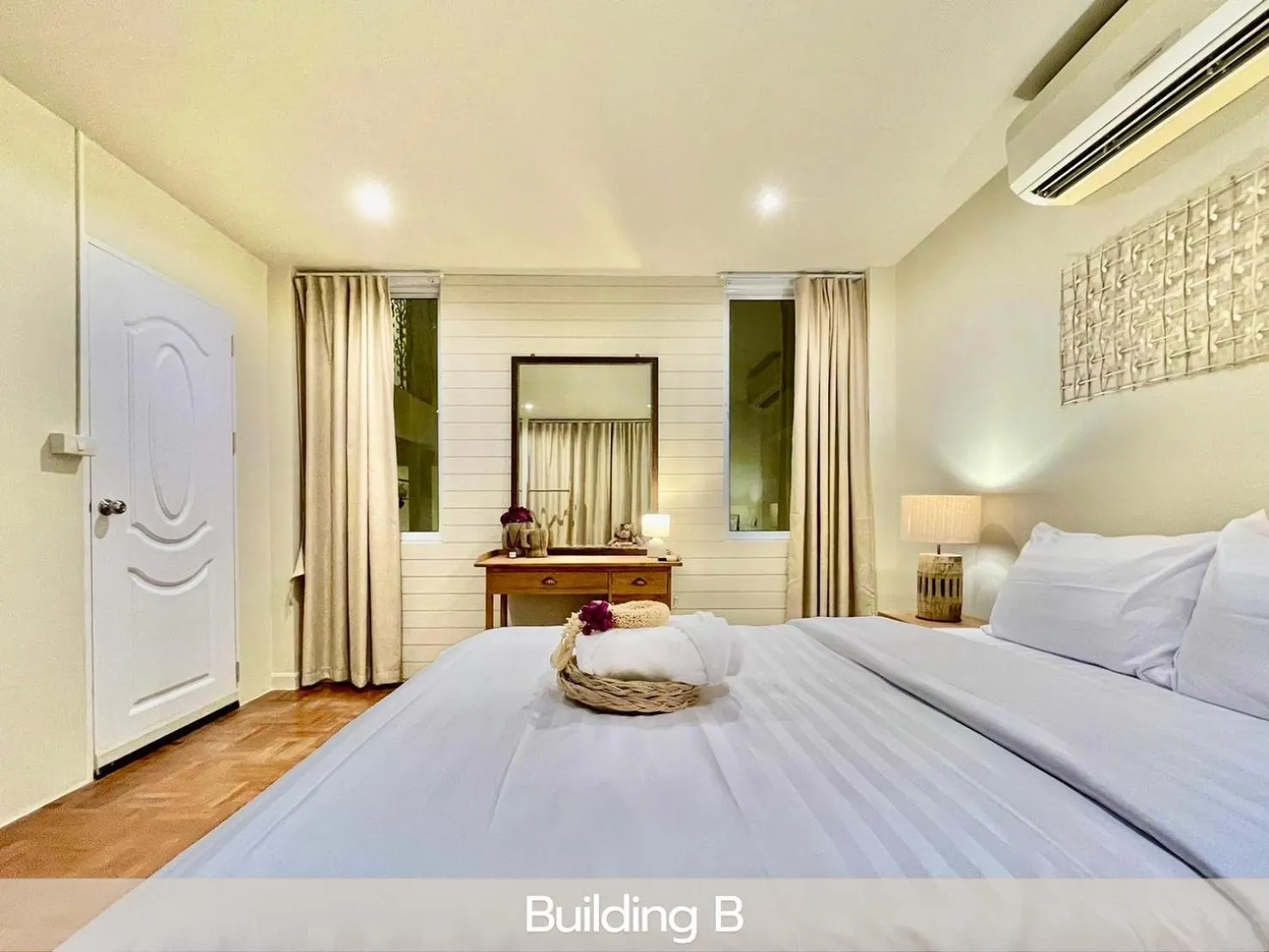 Bed in Sabaiday Guesthouse Nimman