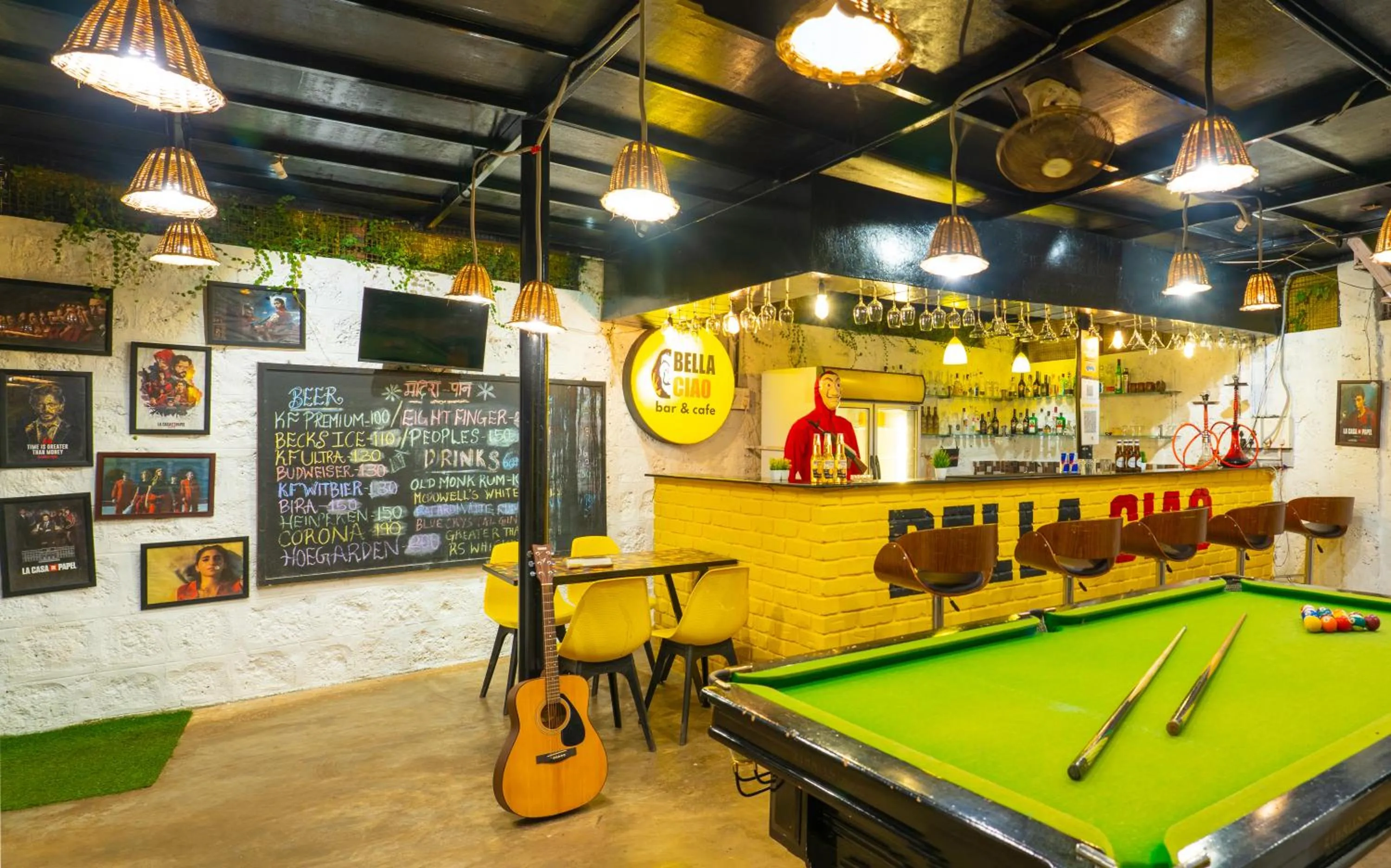 Game Room in Whoopers Hostel Palolem