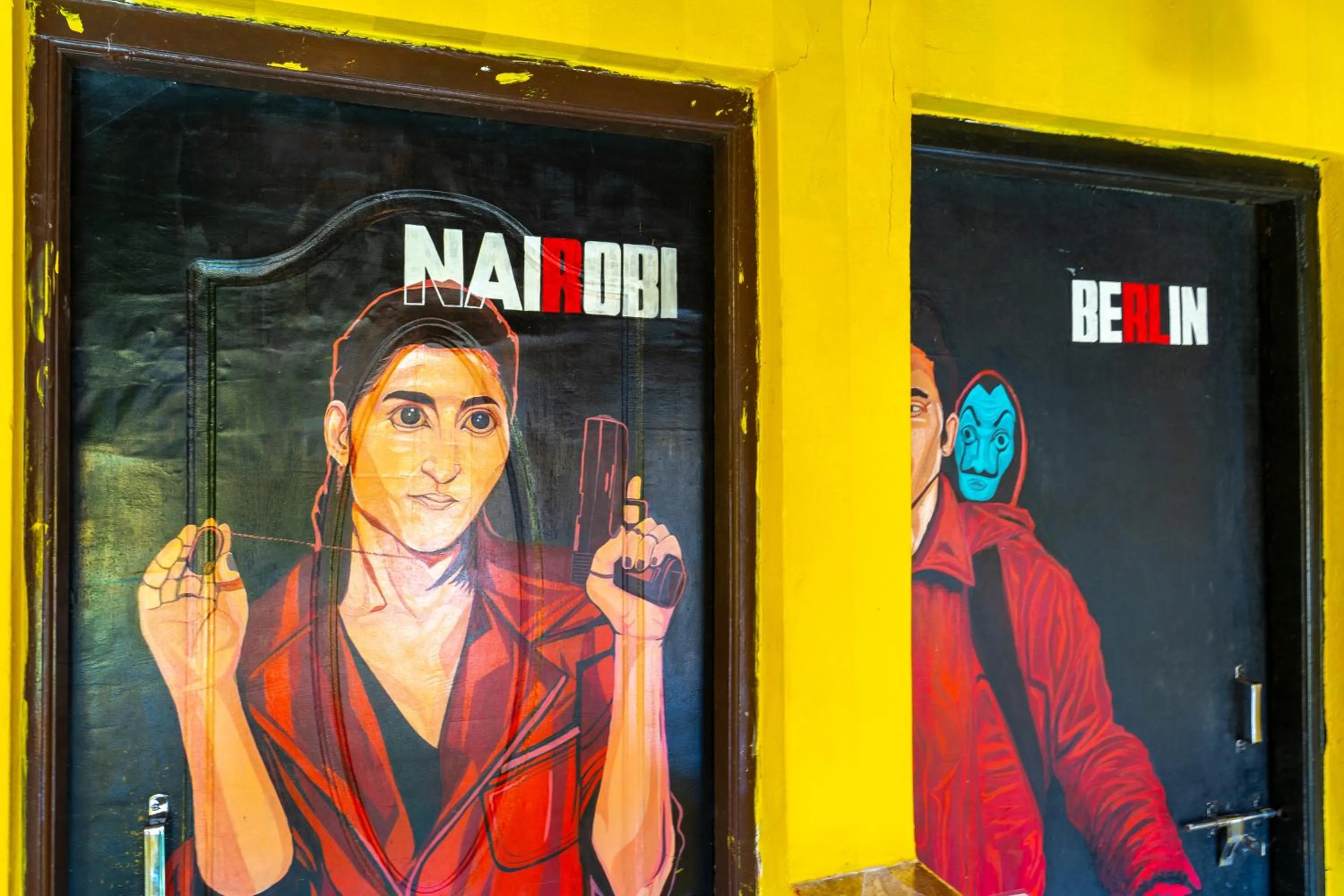 Property building in Whoopers Hostel Palolem