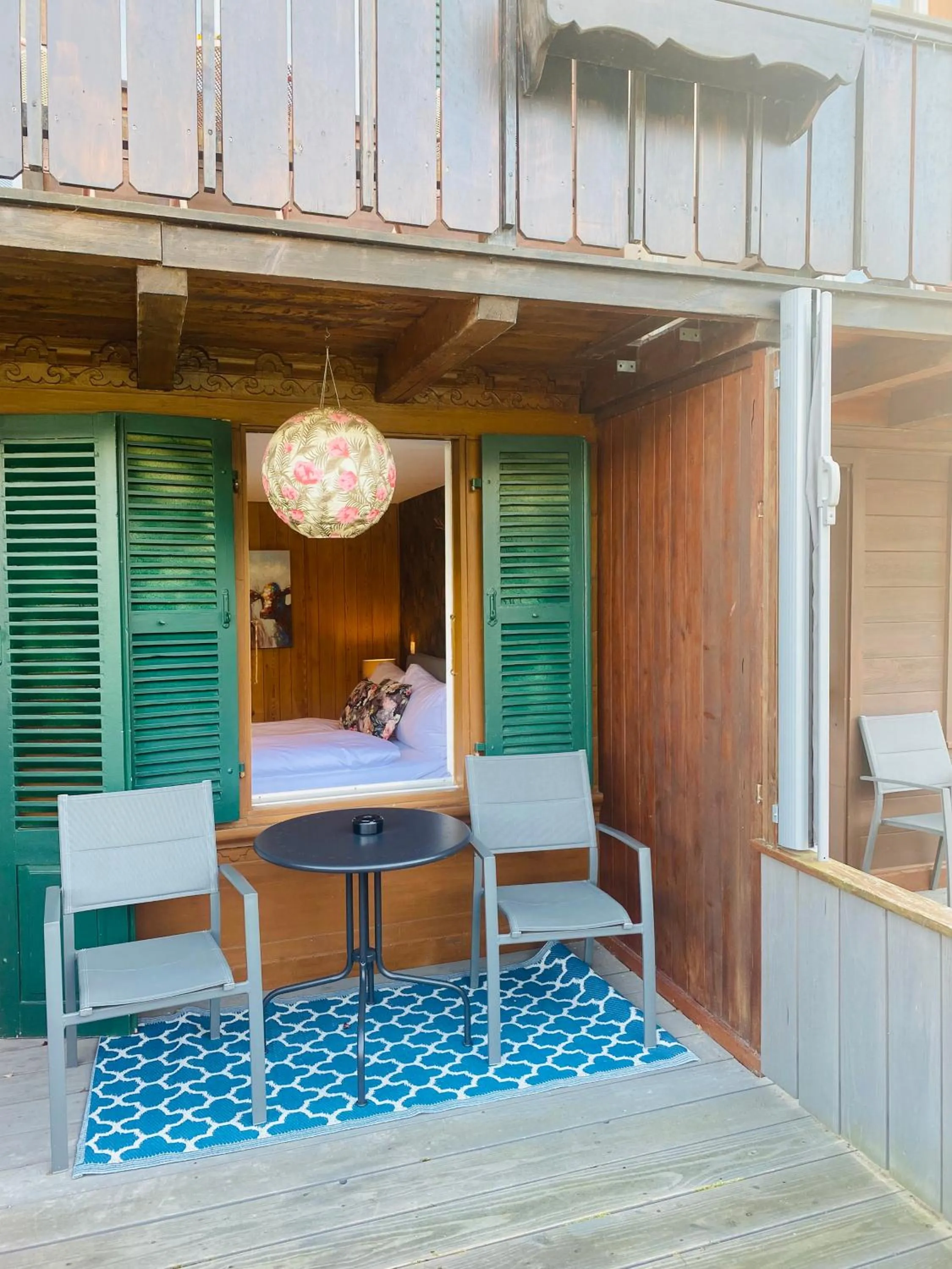 Bed in Boutique Hotel Bellevue B&B am Brienzersee Iseltwald Interlaken