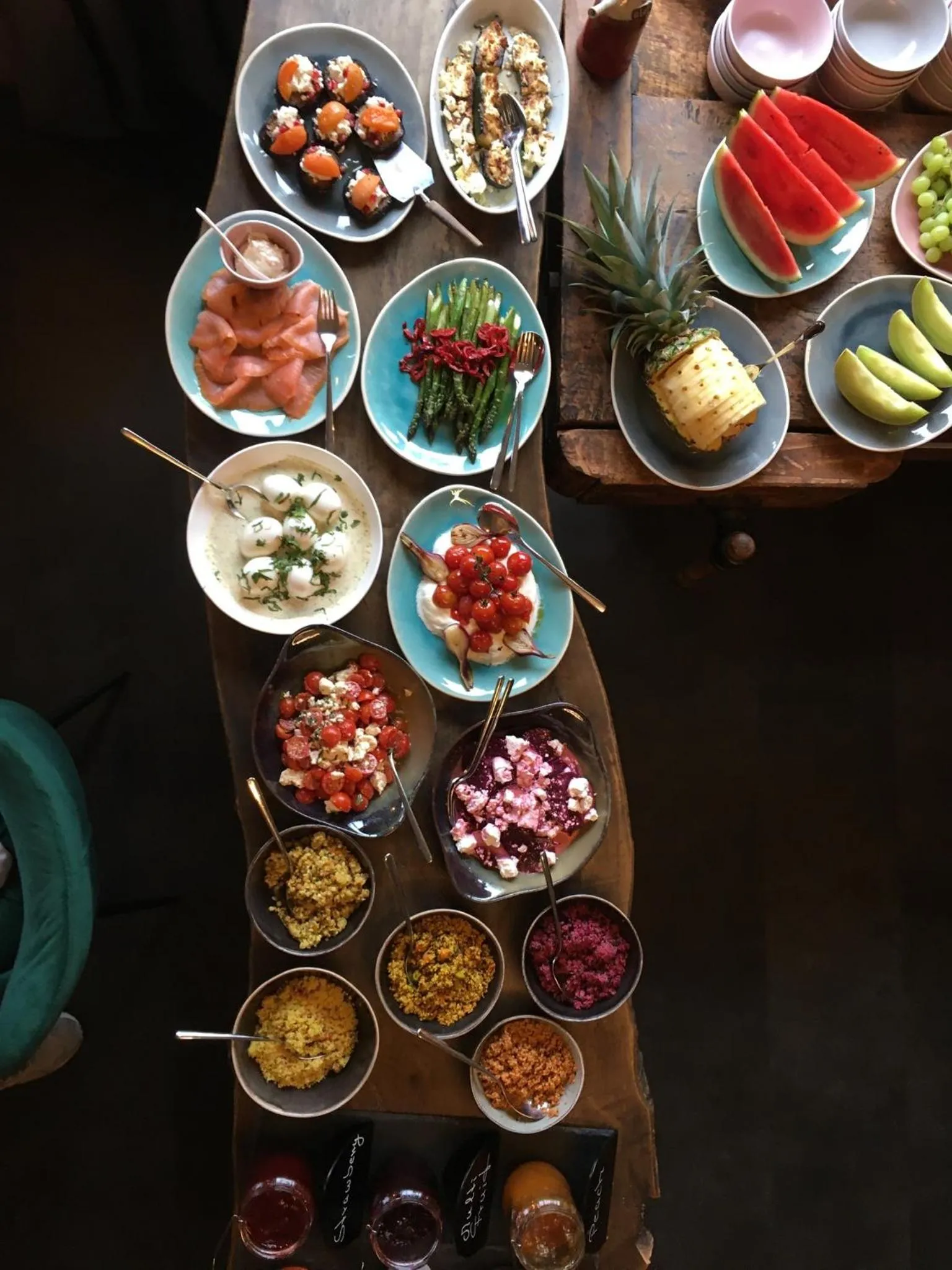 Food close-up in Boutique Hotel Bellevue B&B am Brienzersee Iseltwald Interlaken