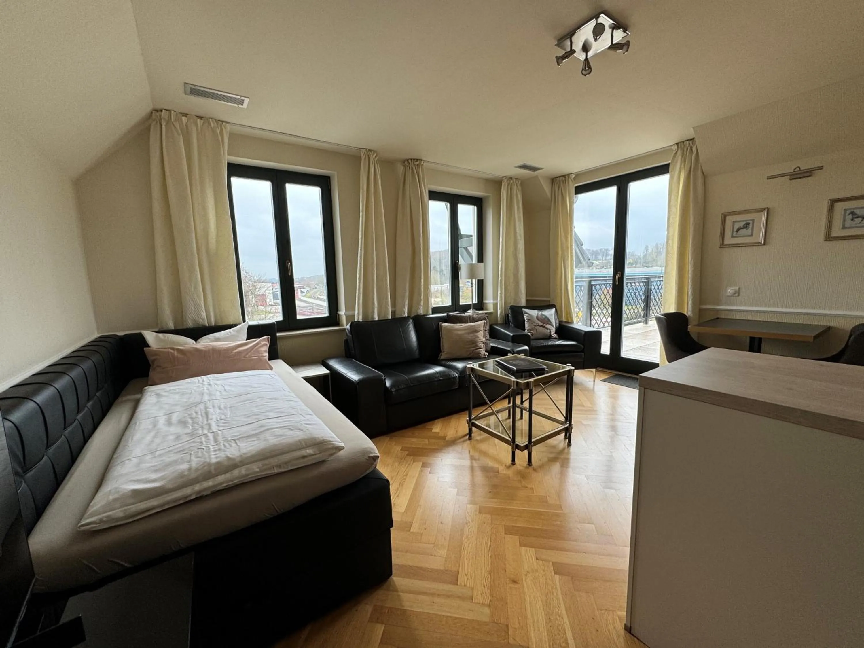 Bed in Hotel Villa Sommer