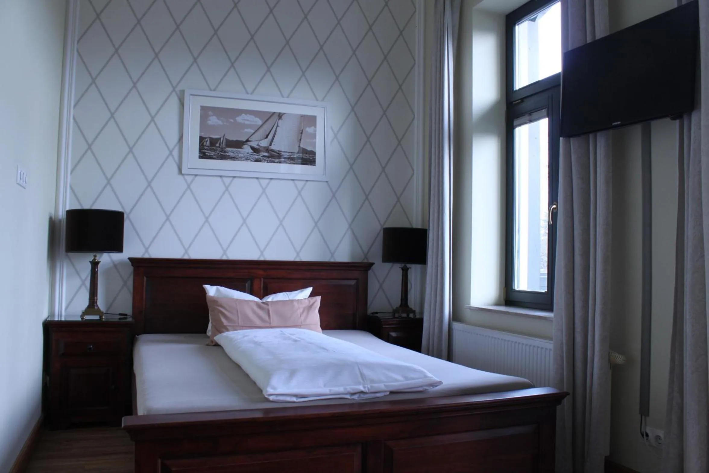 Bed in Hotel Villa Sommer