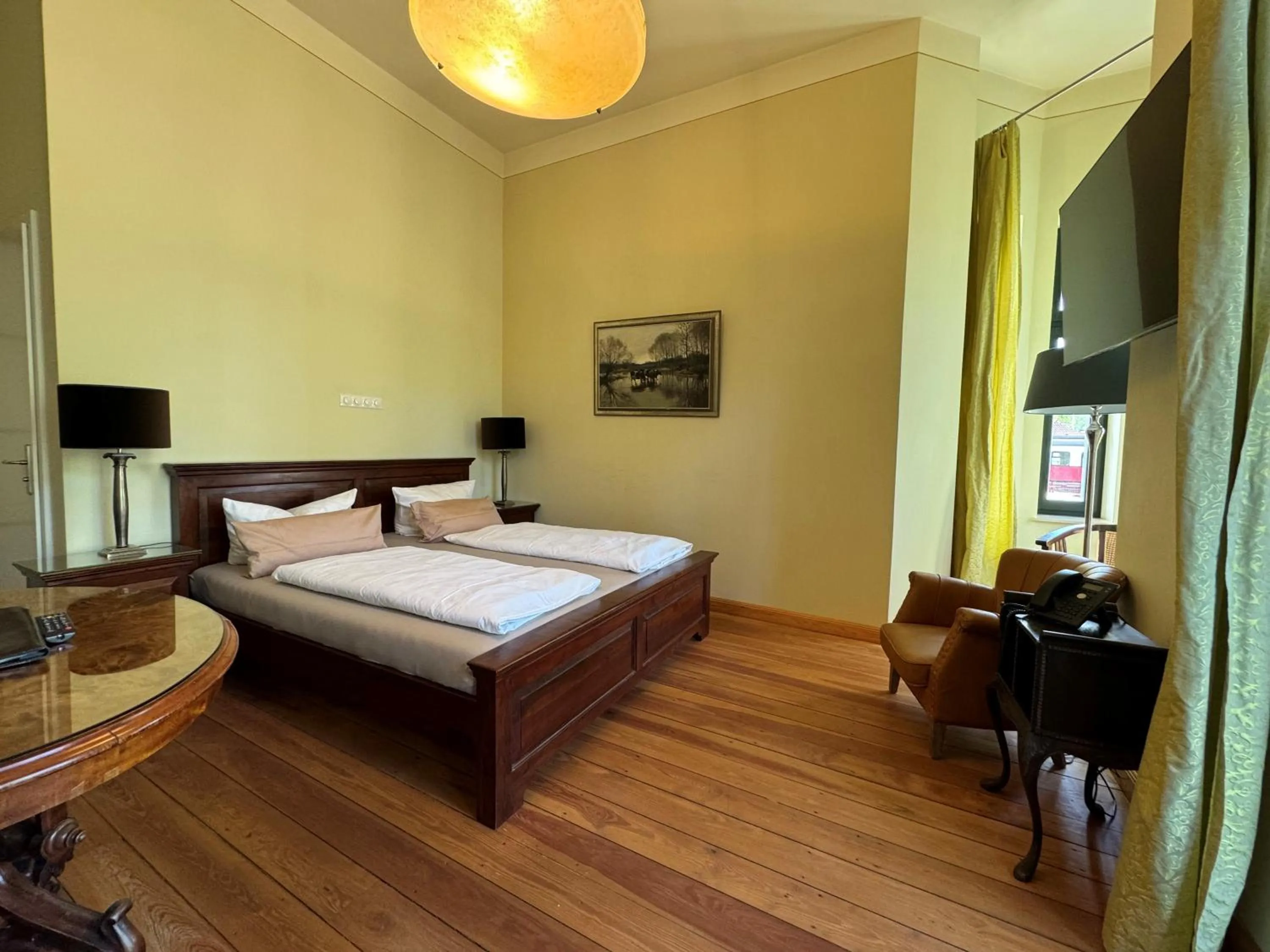 Bed in Hotel Villa Sommer