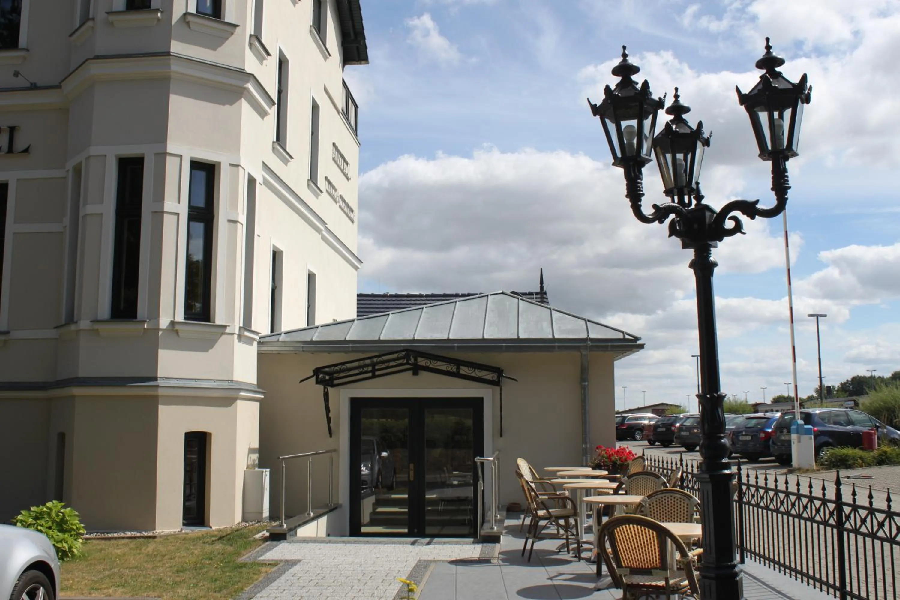 Patio in Hotel Villa Sommer