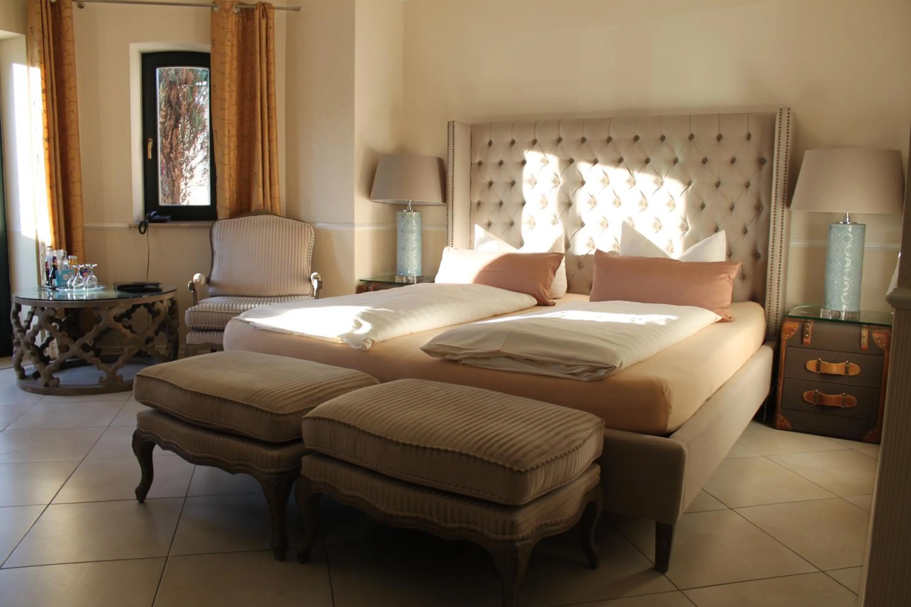 Bed in Hotel Villa Sommer