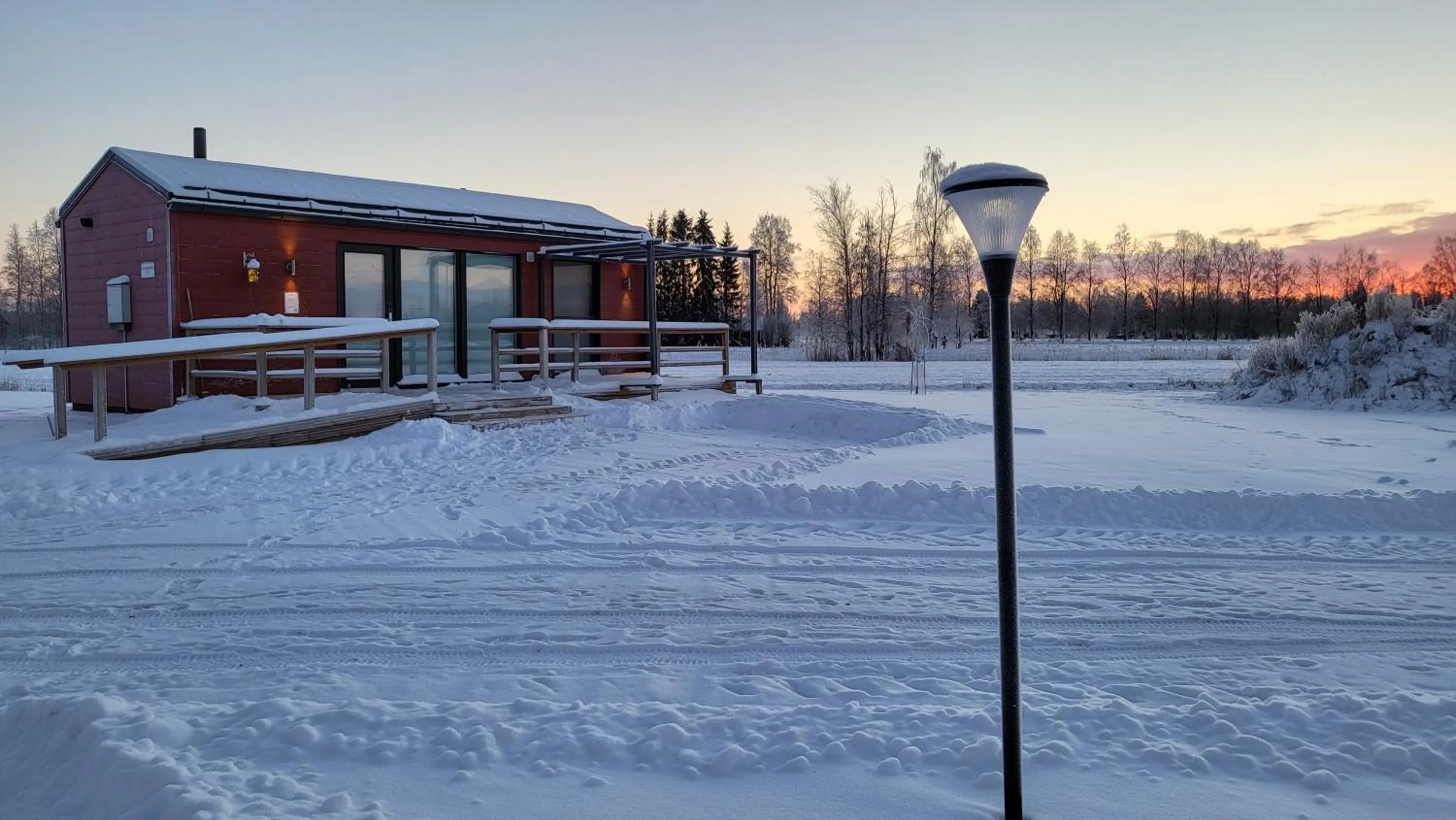 Property building in B&B Villa Helmi