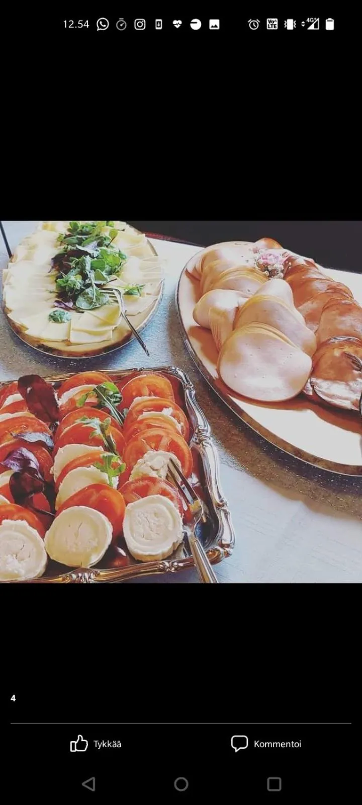 Breakfast in B&B Villa Helmi