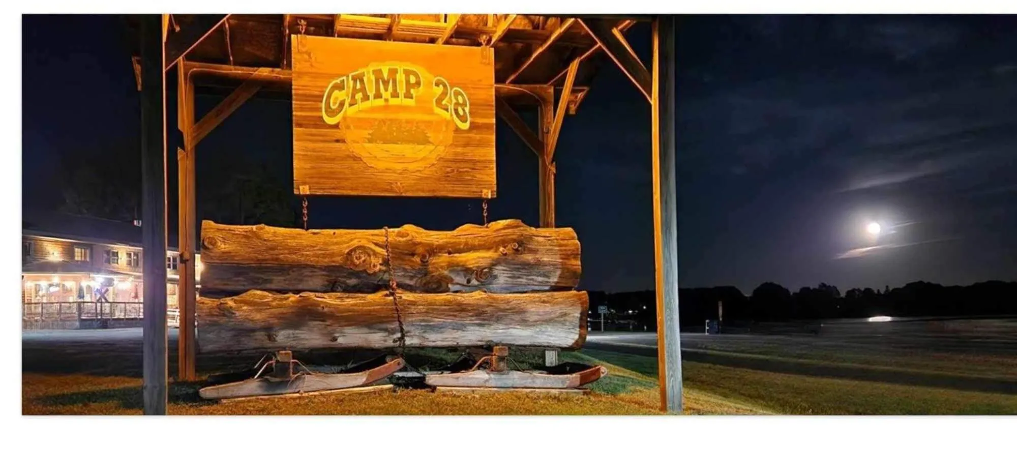 Property logo or sign in Camp 28