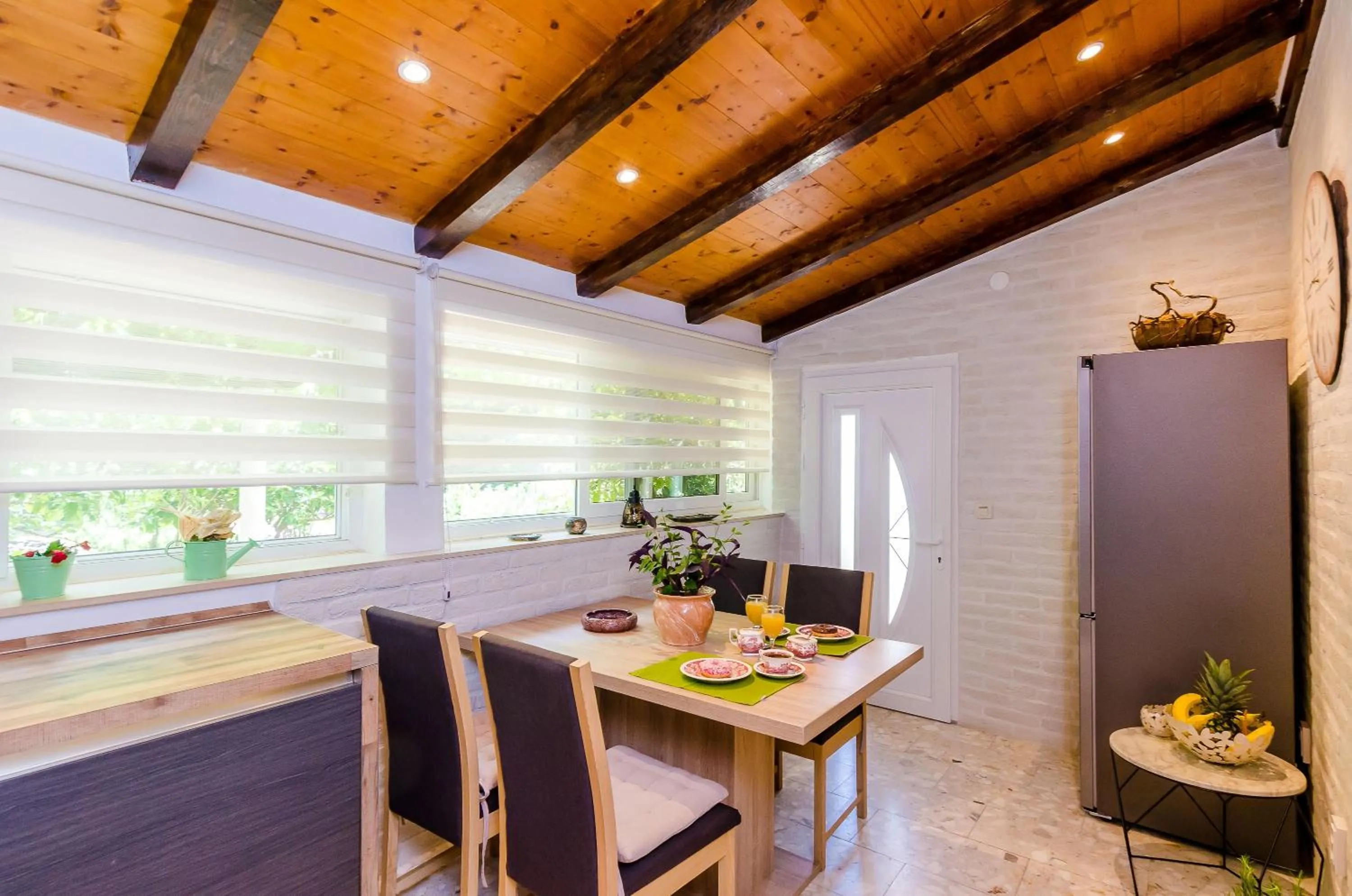 Dining area in Camelia Luxury Apartments