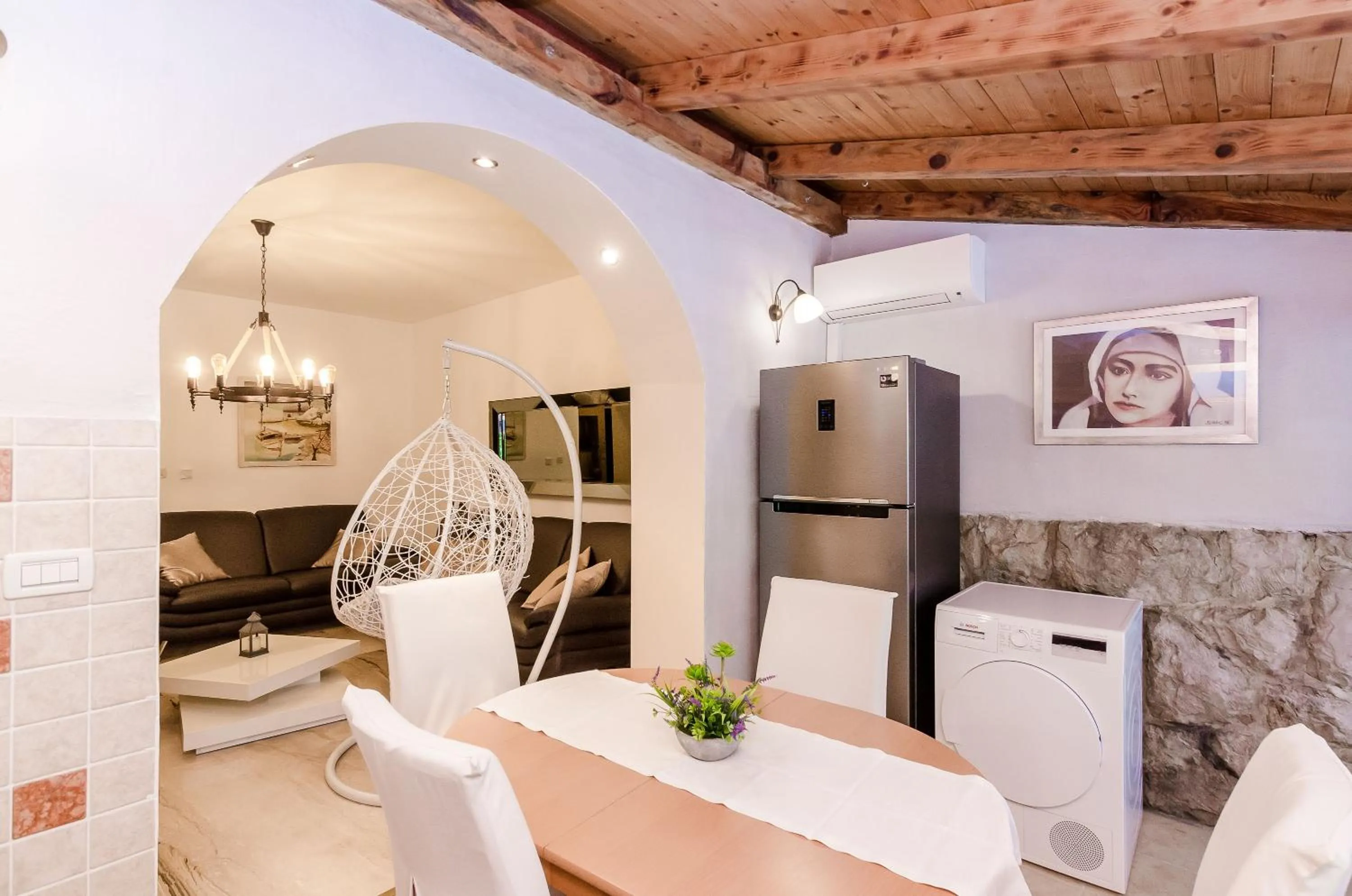 Dining area in Camelia Luxury Apartments