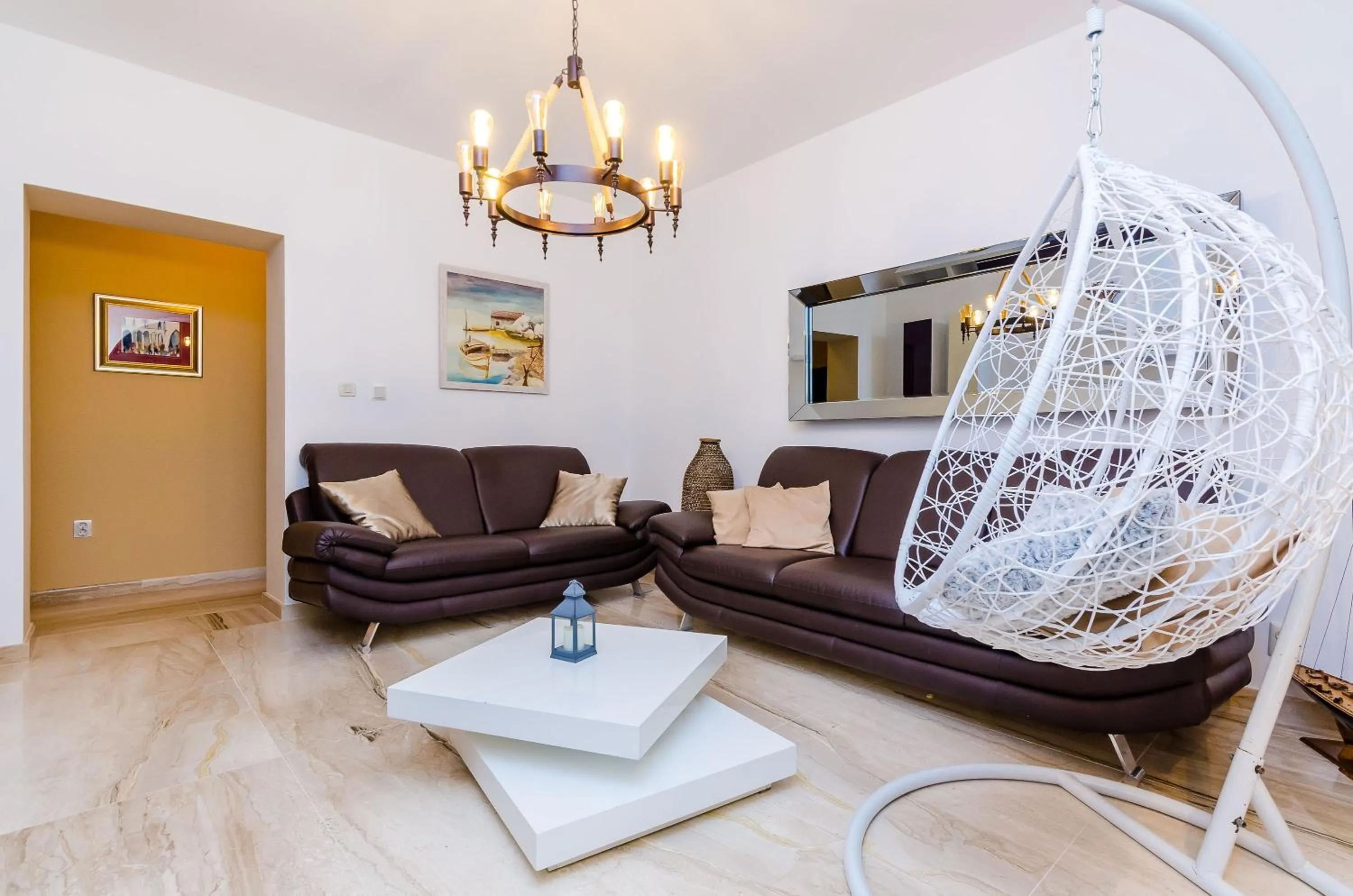 Living room in Camelia Luxury Apartments