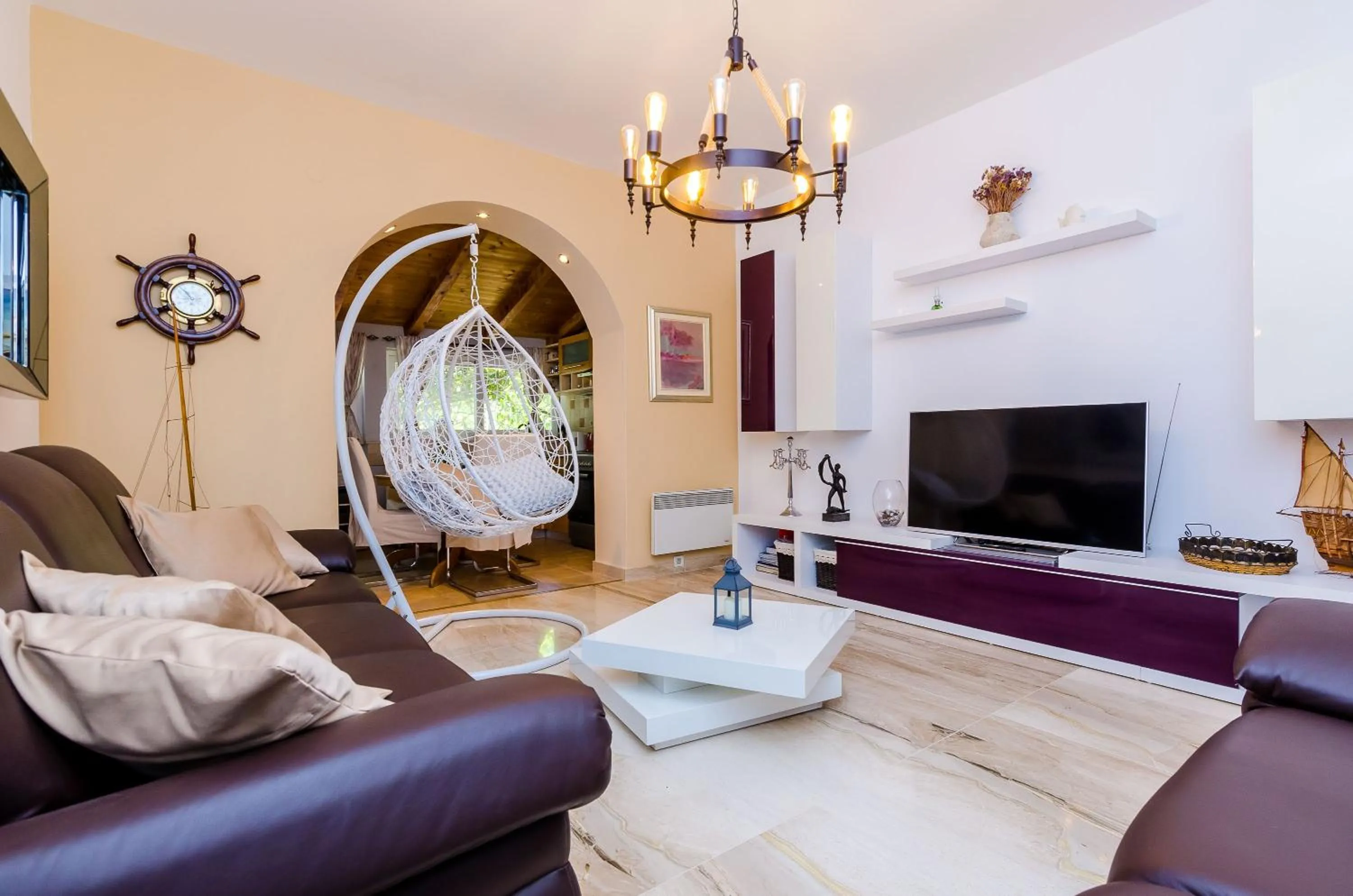 Living room in Camelia Luxury Apartments