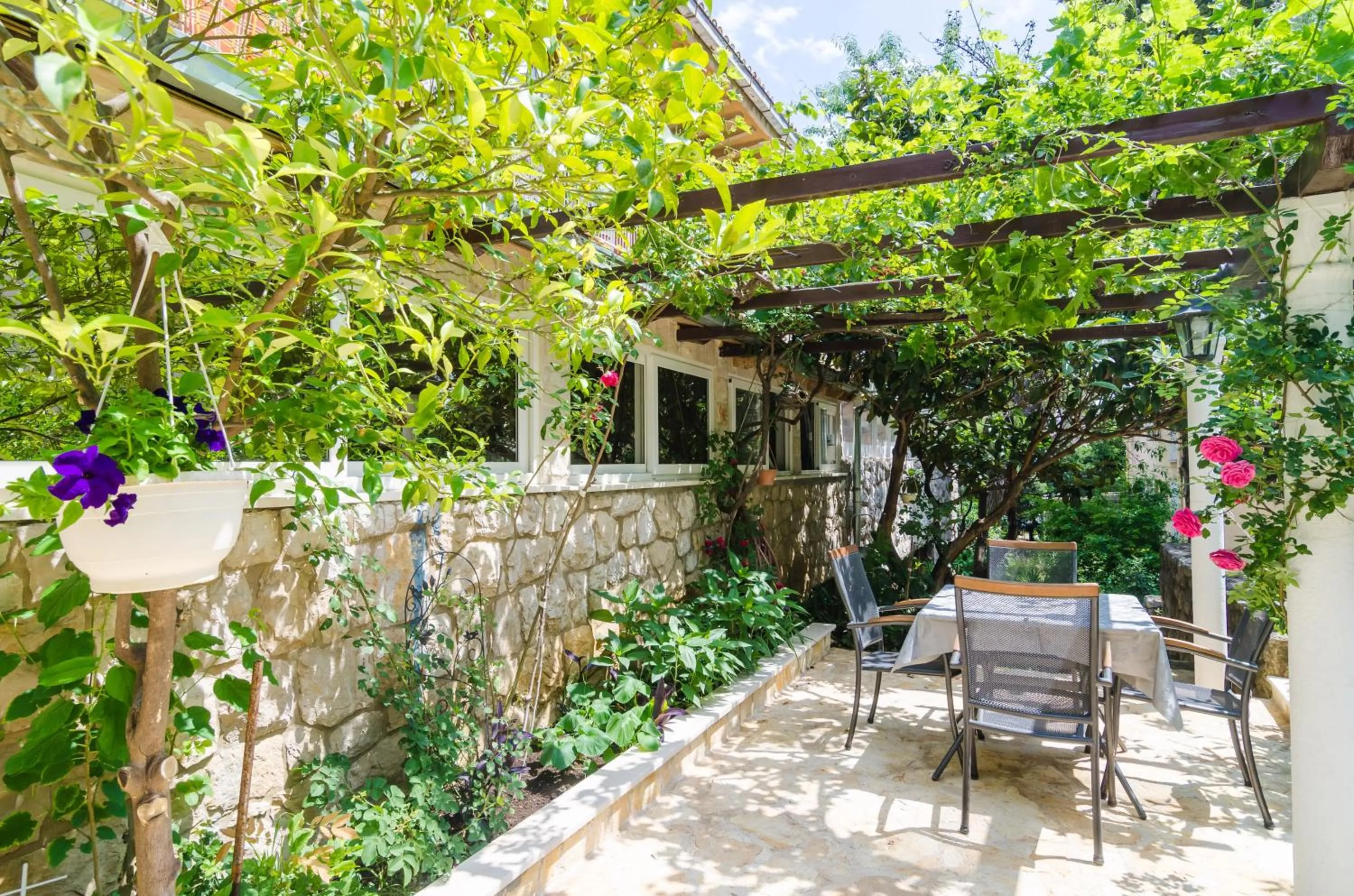 Patio in Camelia Luxury Apartments