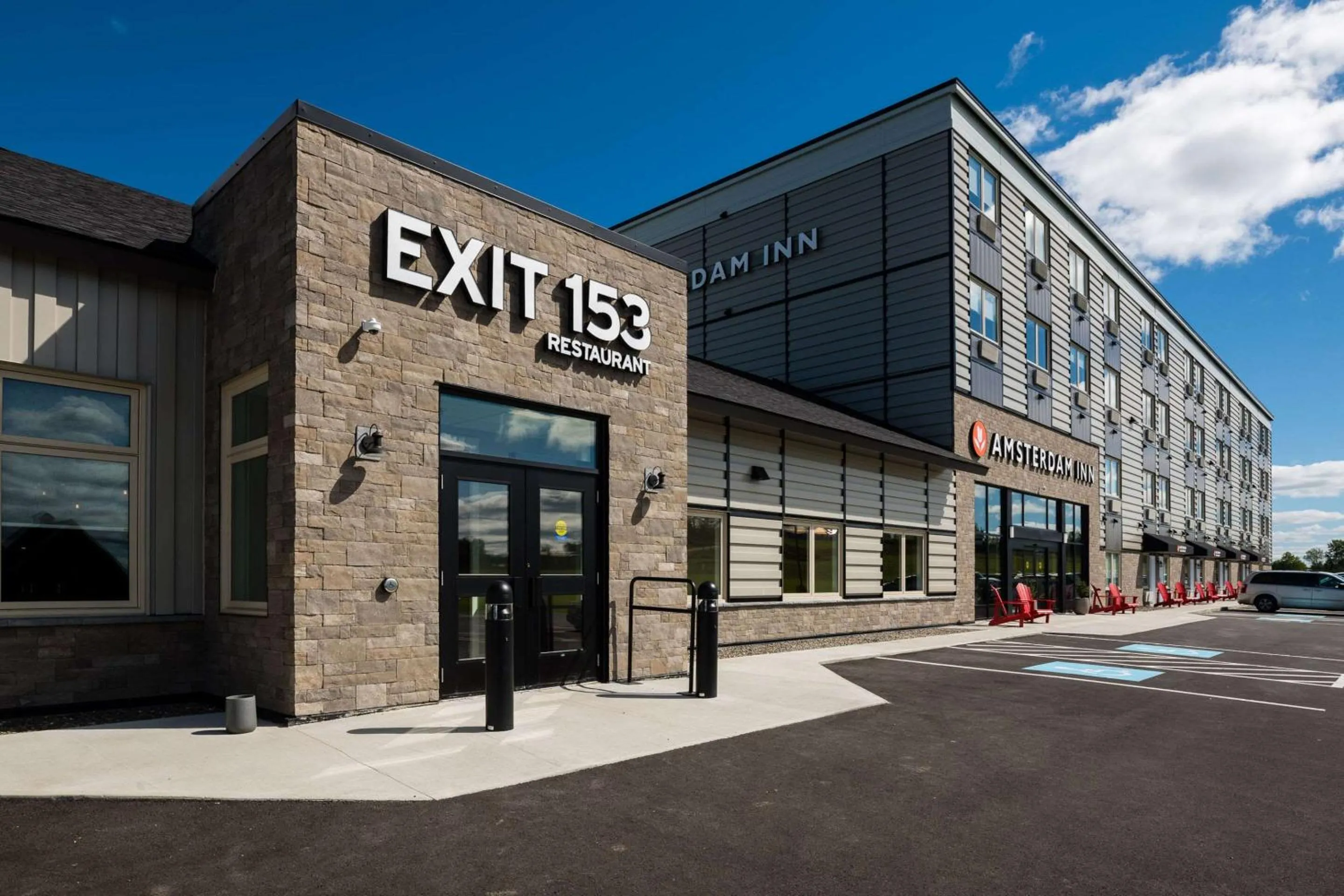 Property building in Amsterdam Inn & Suites, an Ascend Collection Hotel