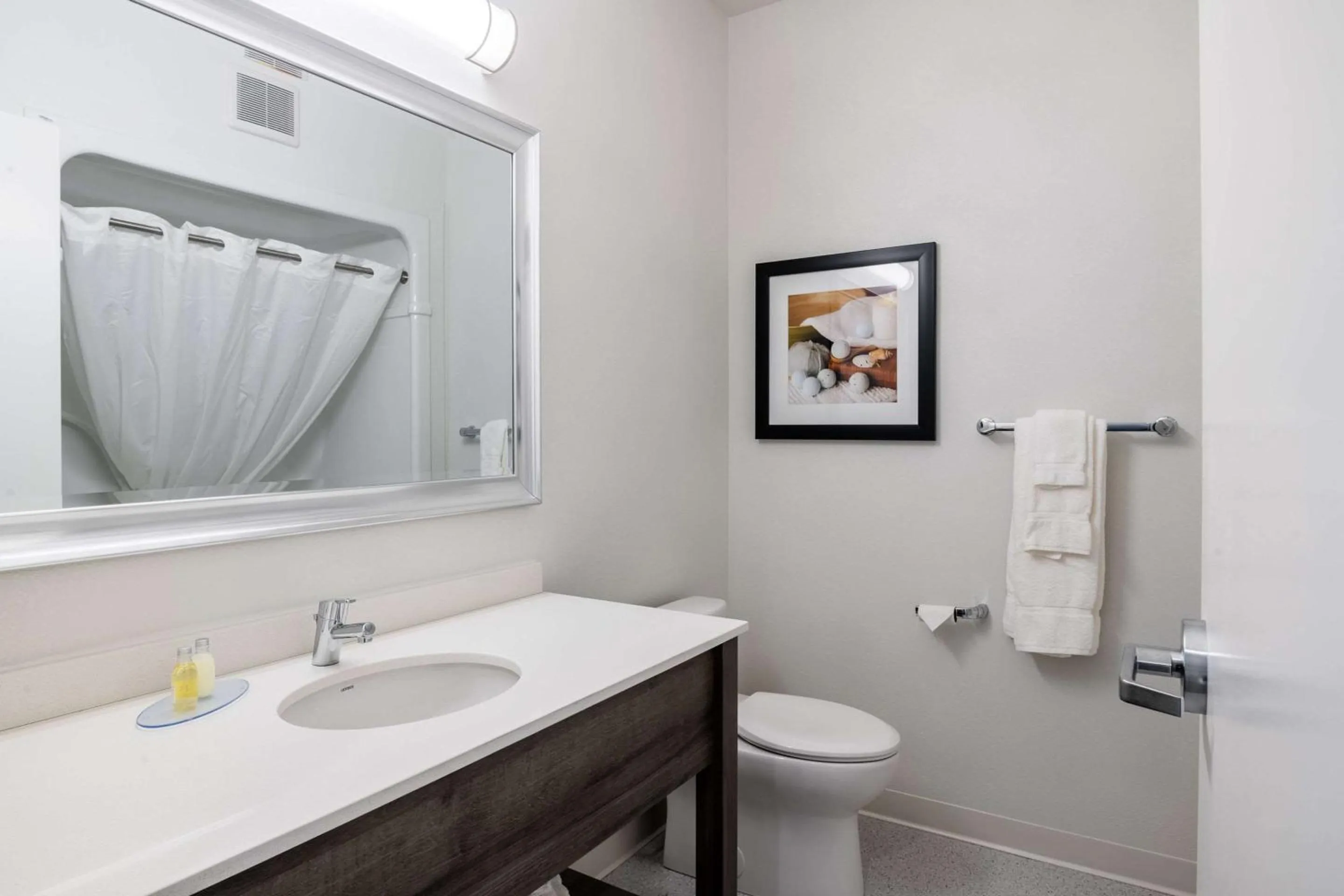 Bedroom in Amsterdam Inn & Suites, an Ascend Collection Hotel