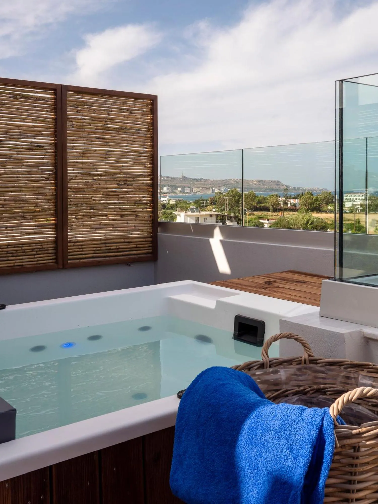 Bird's eye view in Lymberia Hotel