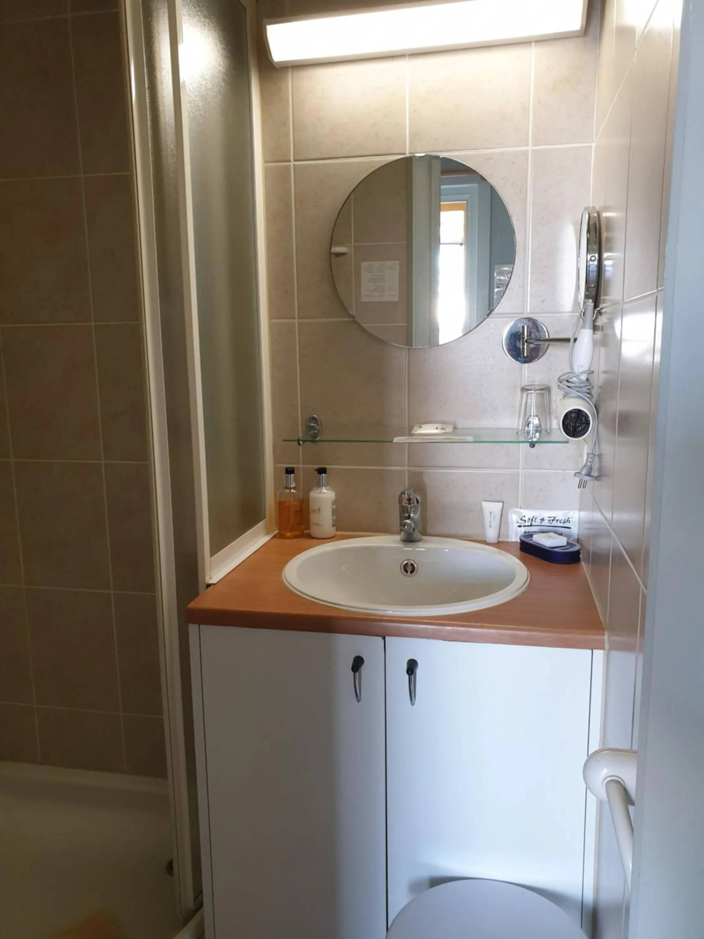 Shower in Hostellerie Daiseldaele