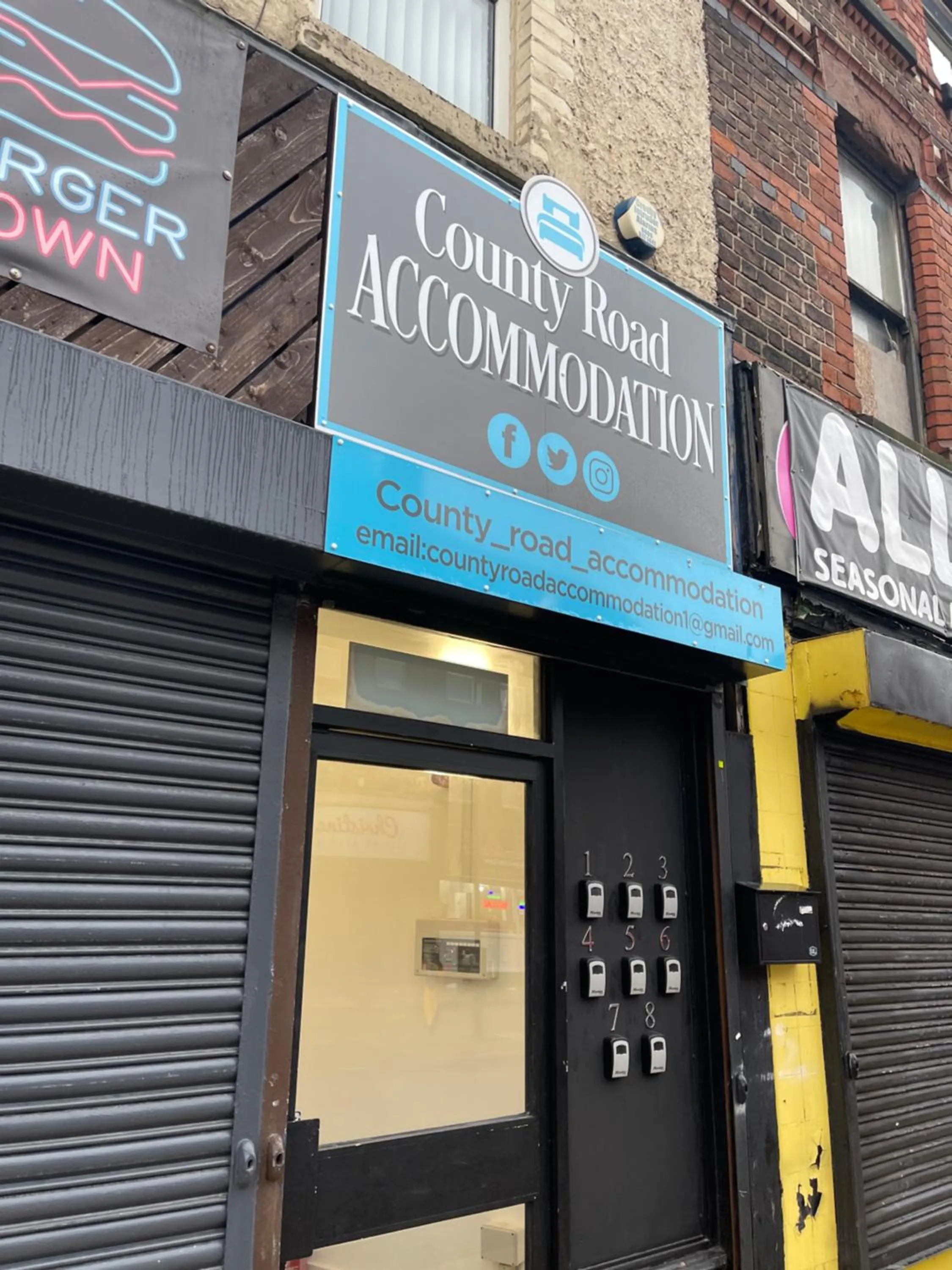 County serviced accommodation