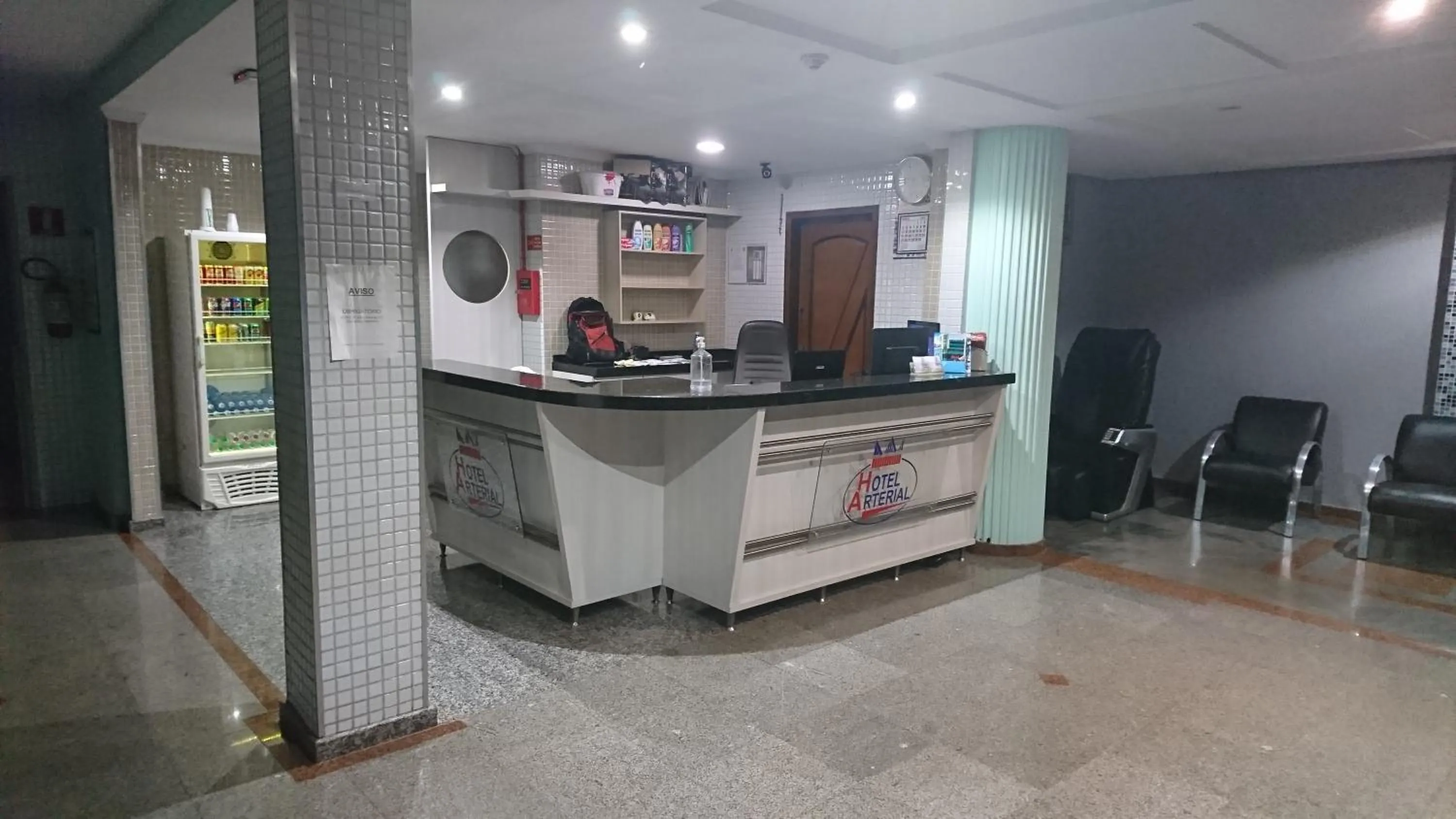 Lobby or reception in Hotel Arterial