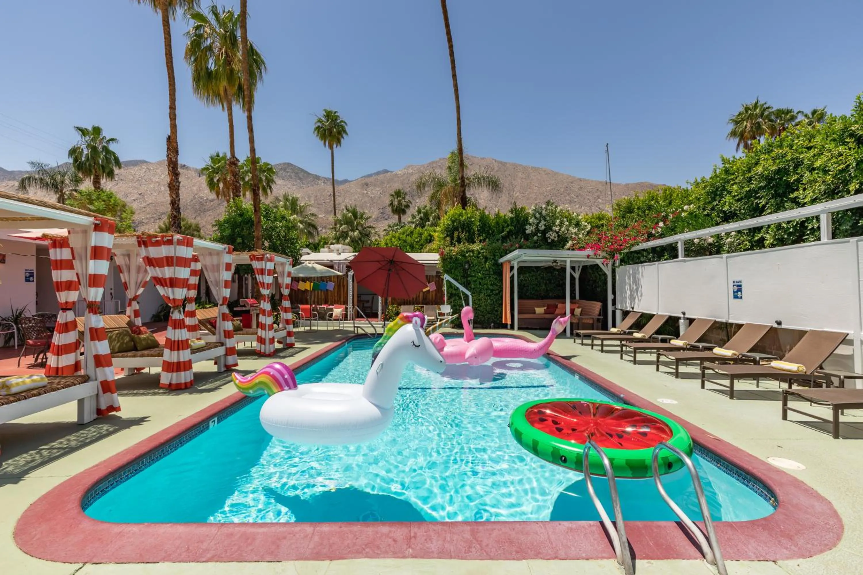 Pool view in Float Palm Springs - Adults Only