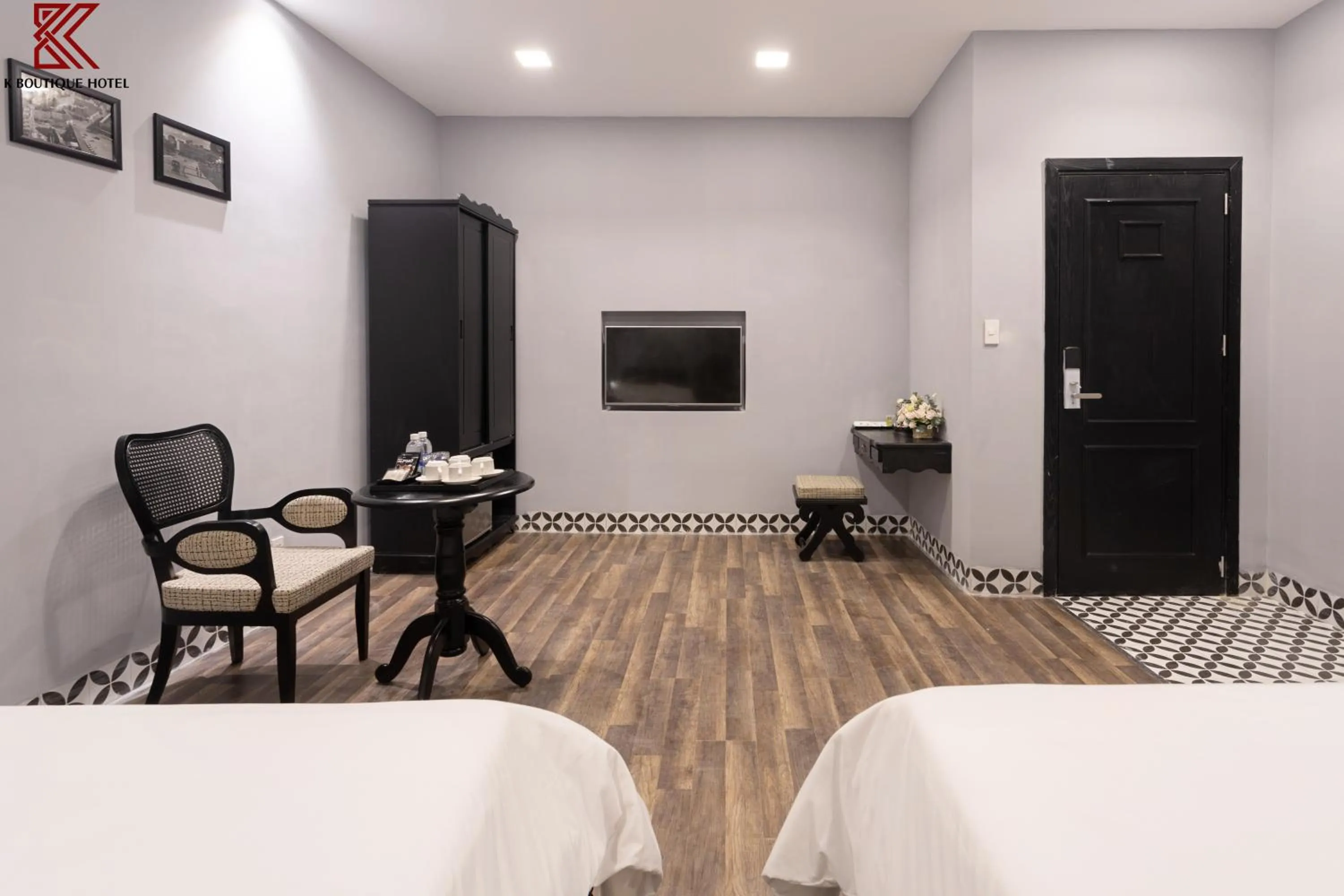 Photo of the whole room, Bed in TTR Skypool View Hotel