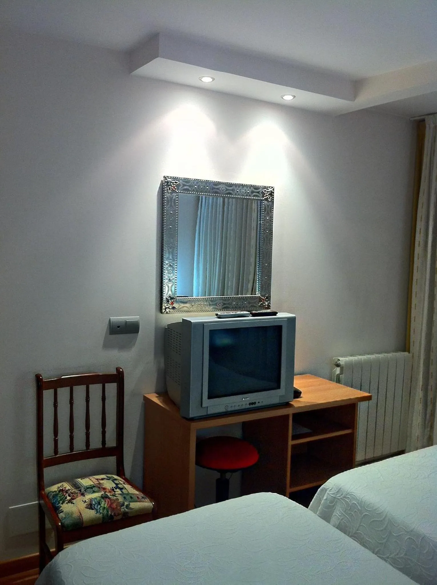 Decorative detail, Bed in Hostal Del Carmen