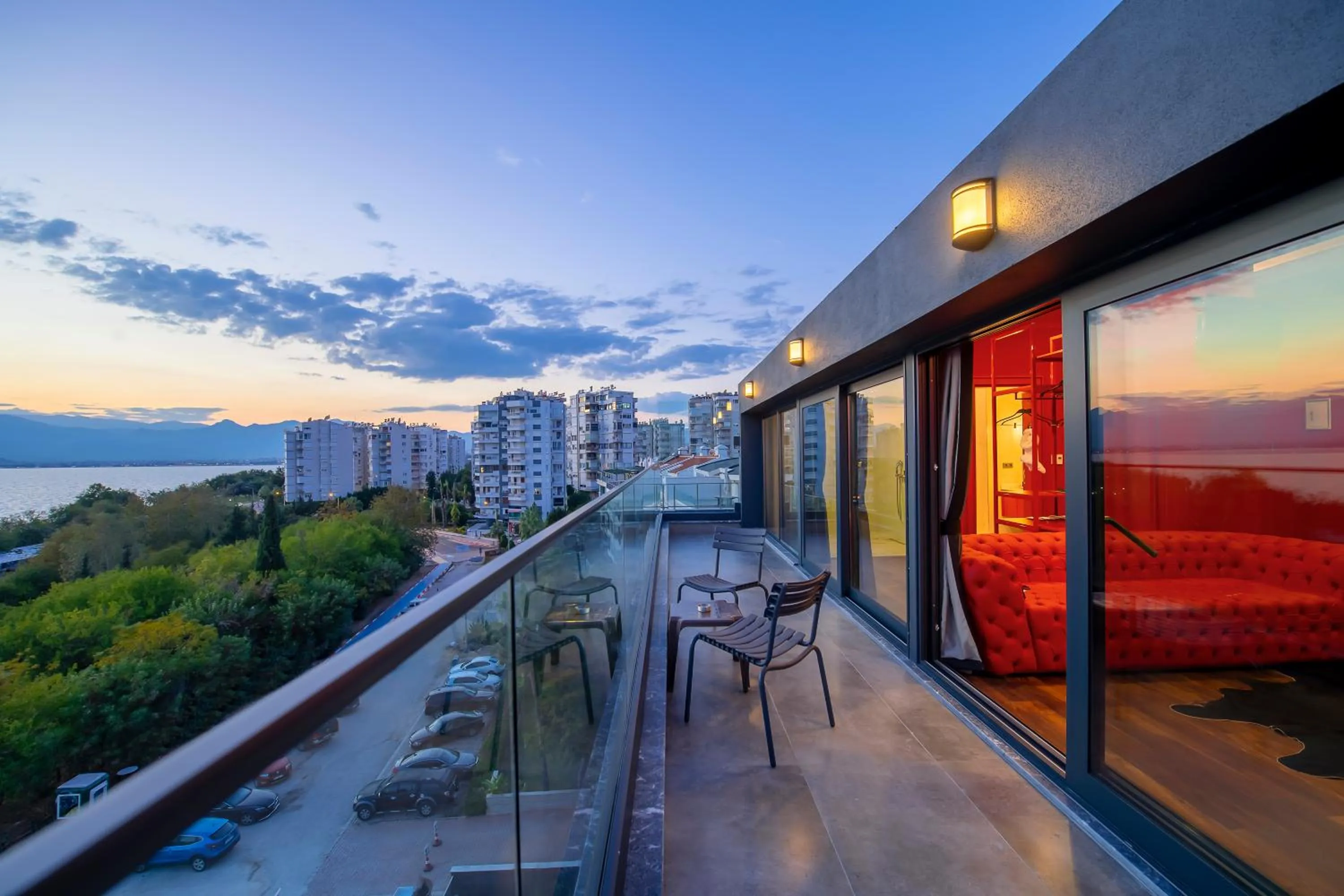 Natural landscape in Lucky Monkey Hotel