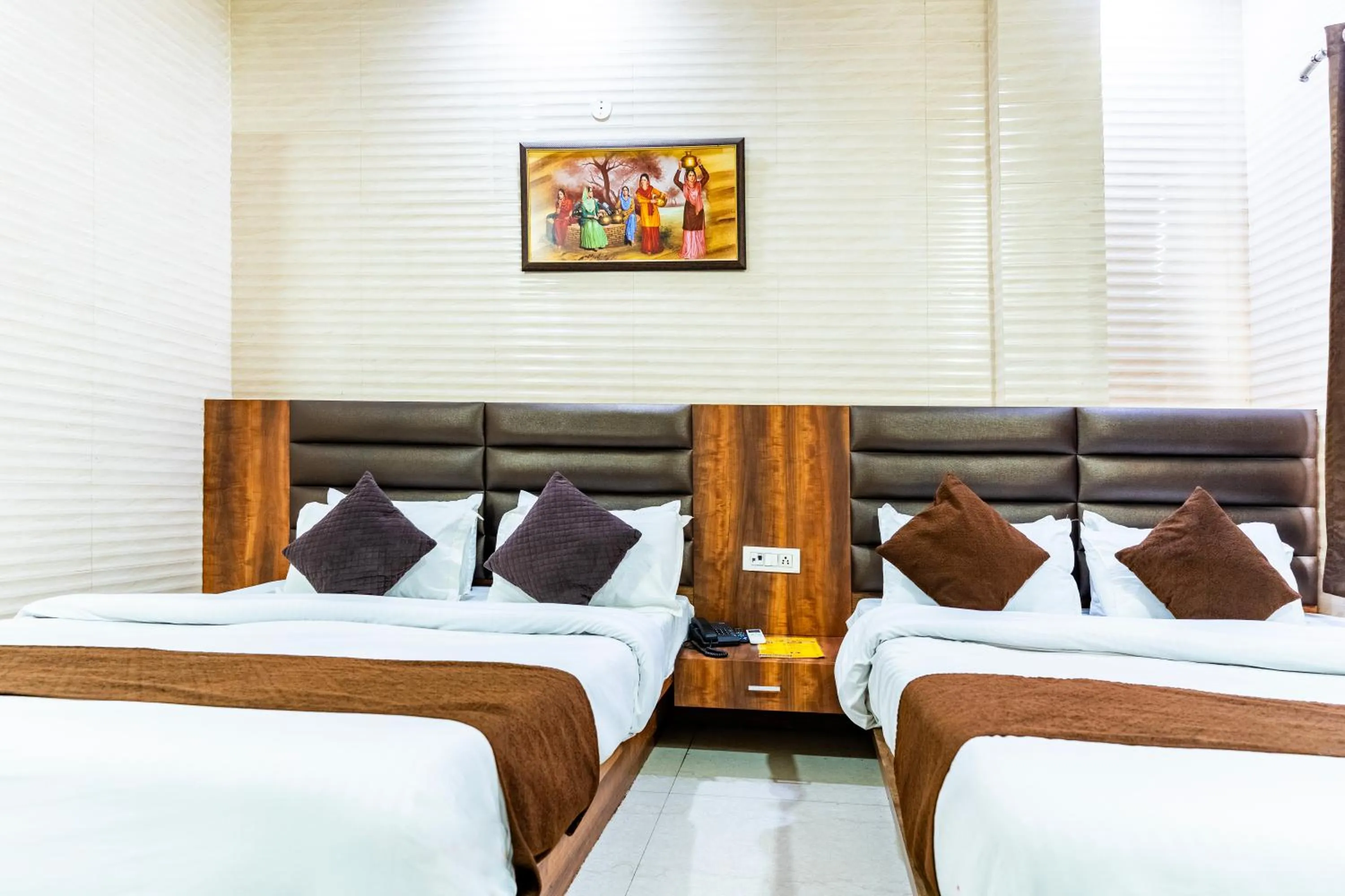 Bed in Jasneet Homestay