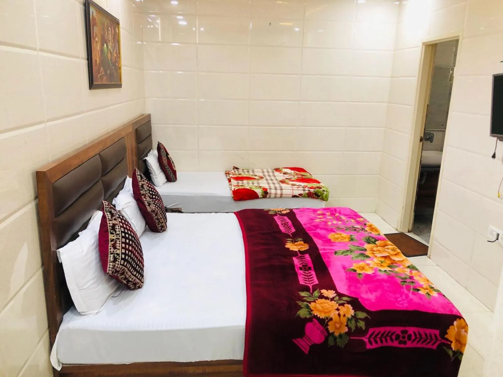 Bed in Jasneet Homestay