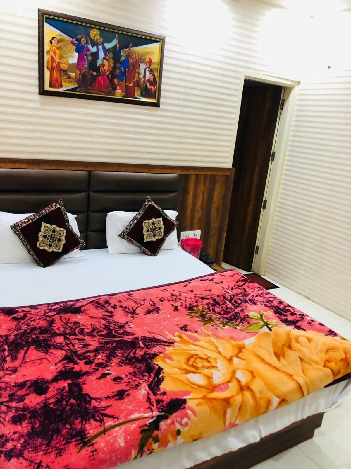 Bed in Jasneet Homestay