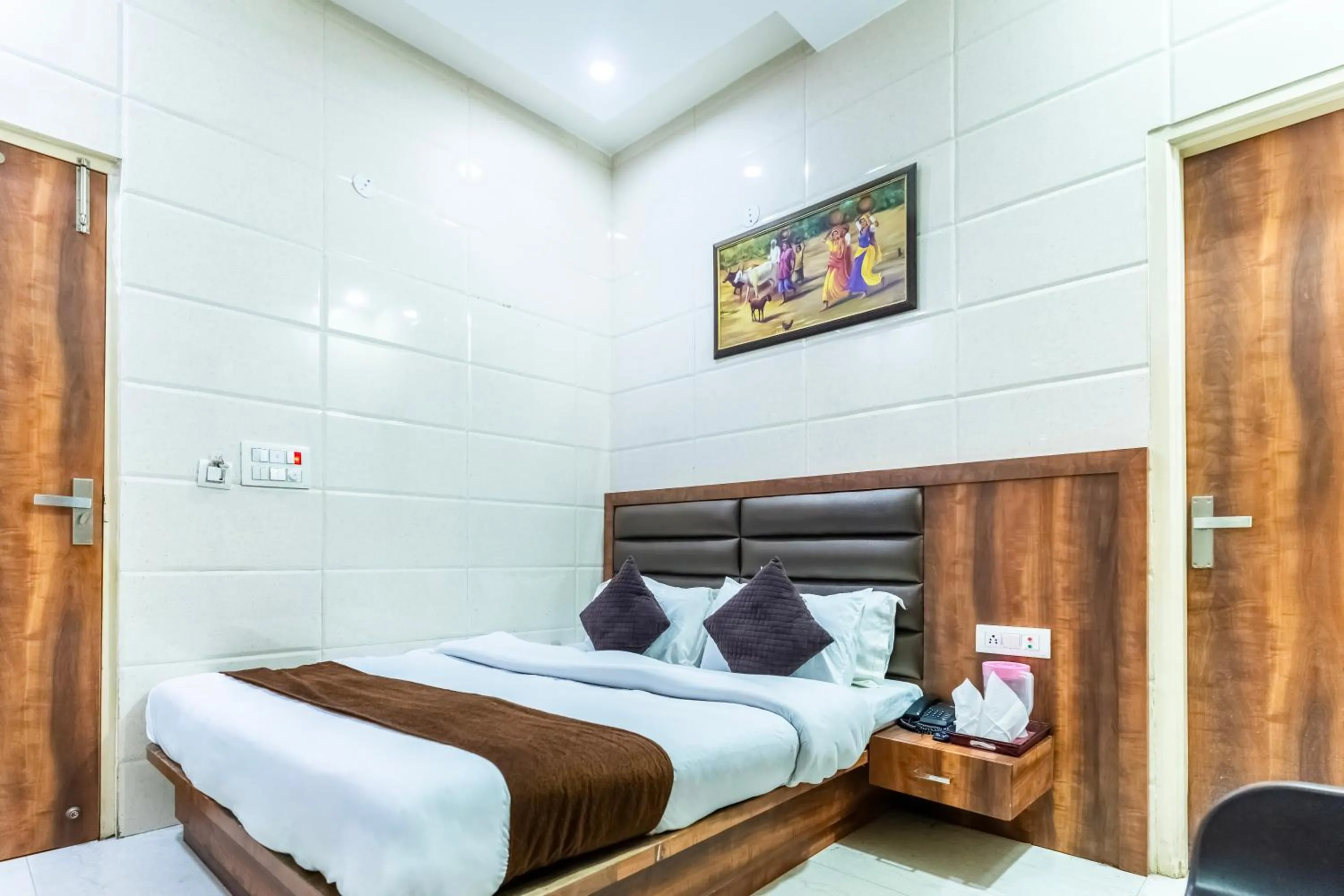 Bed in Jasneet Homestay