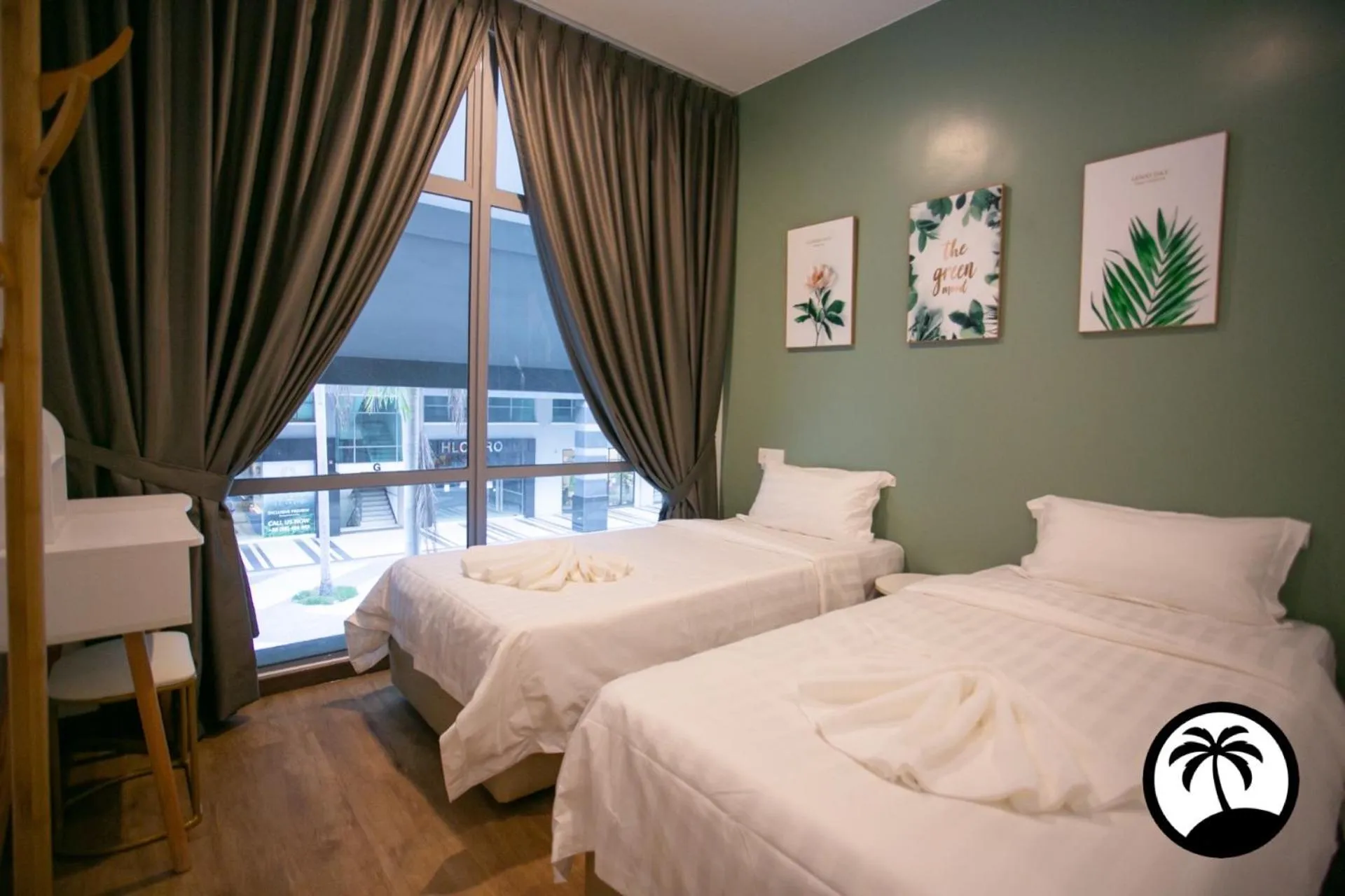 Photo of the whole room, Bed in Paradise Suite at KK Times Square, beside Imago