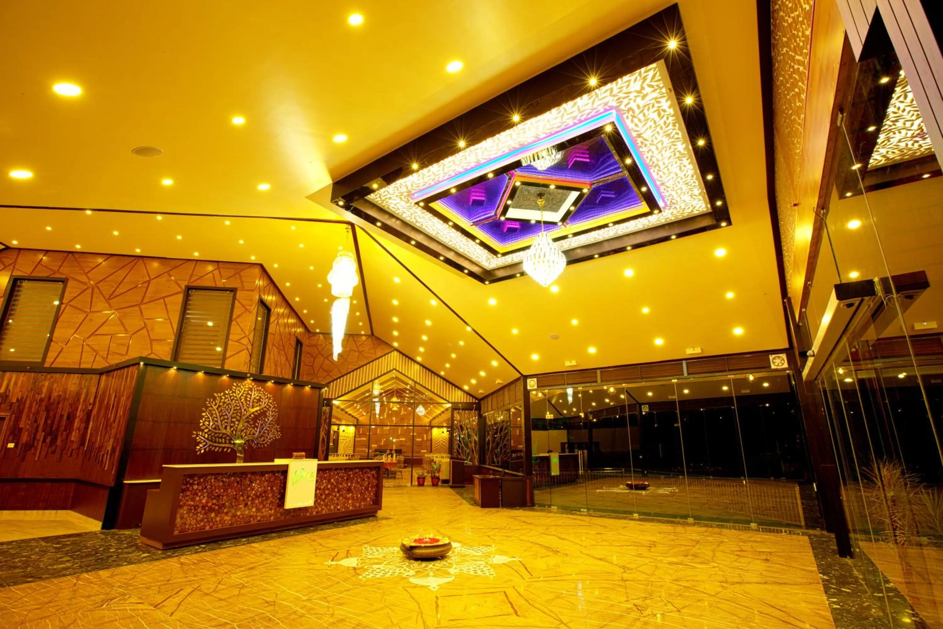 Lobby or reception in Au Revoir Wellness Resort, Malampuzha