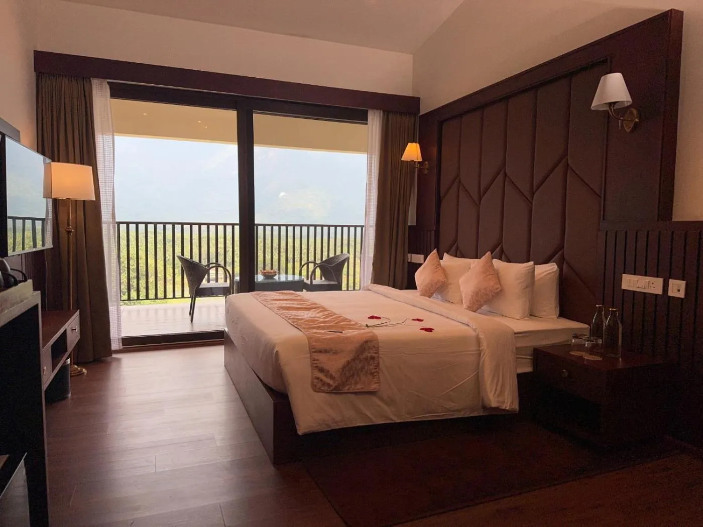 Bed in Au Revoir Wellness Resort, Malampuzha