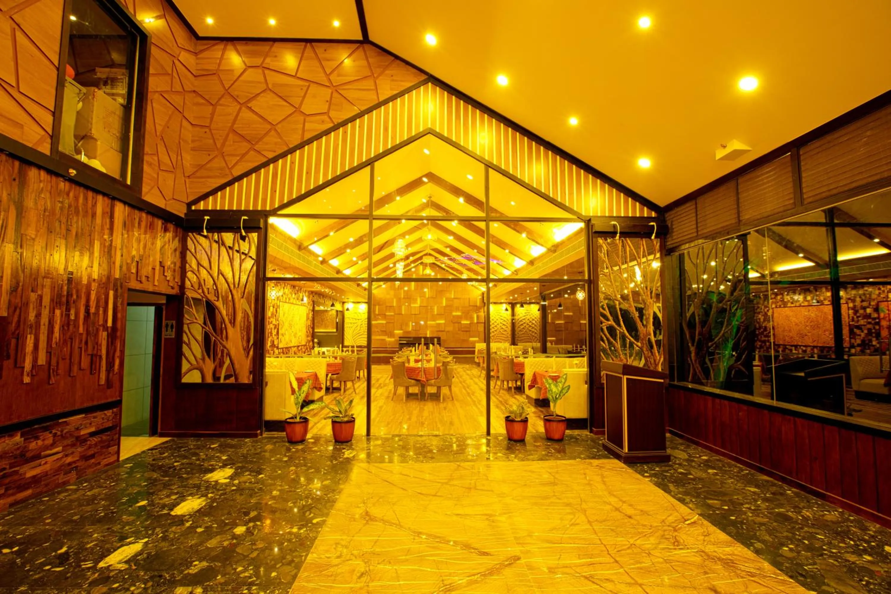 Lobby or reception in Au Revoir Wellness Resort, Malampuzha